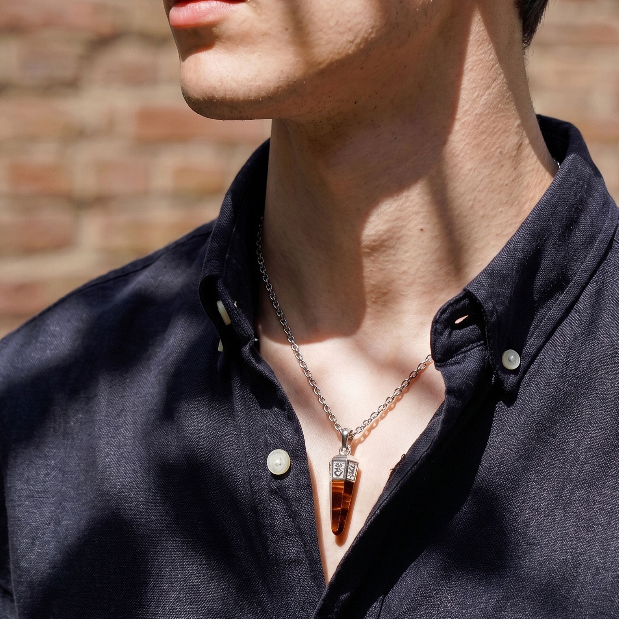 Mantra Necklace Red Tiger Eye ネックレス AWNL