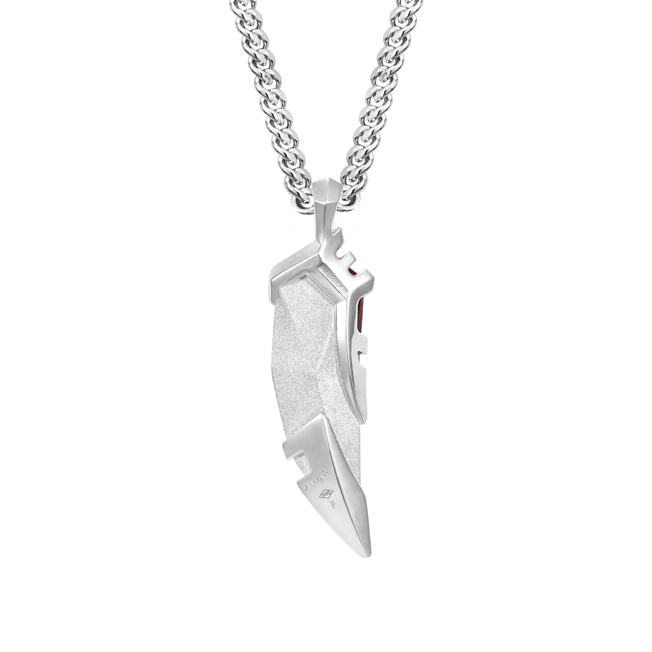 レッドタイガーアイ トラの歯 ネックレス ネックレス AWNL