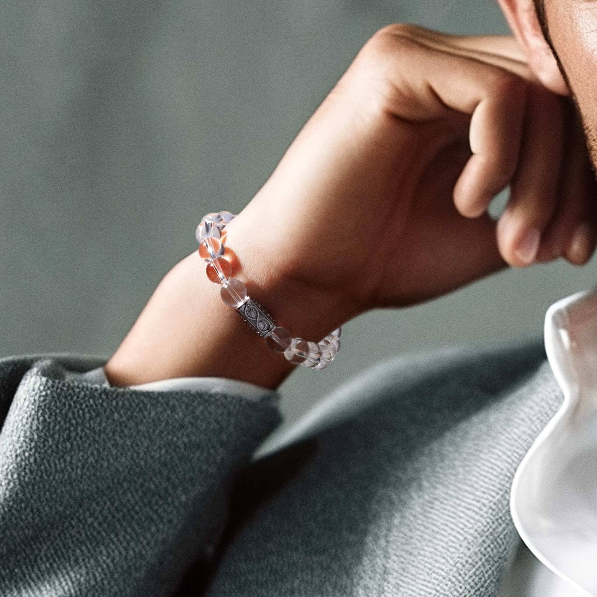 クリアクォーツ ウロボロス ブレスレット ブレスレット AWNL