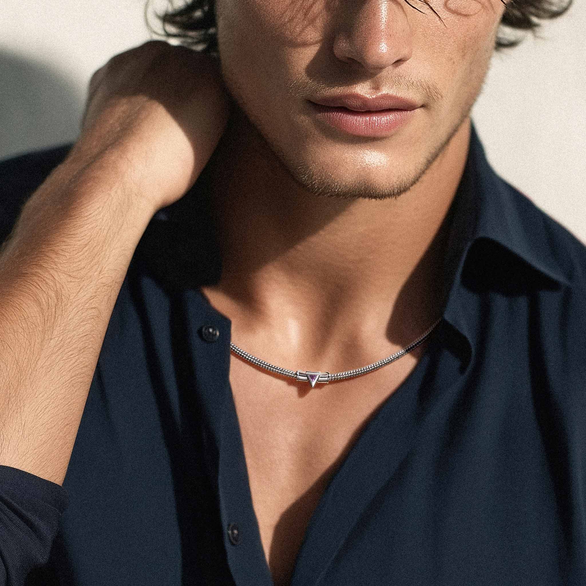 アメジスト 天門の守護者 ネックレス ネックレス AWNL