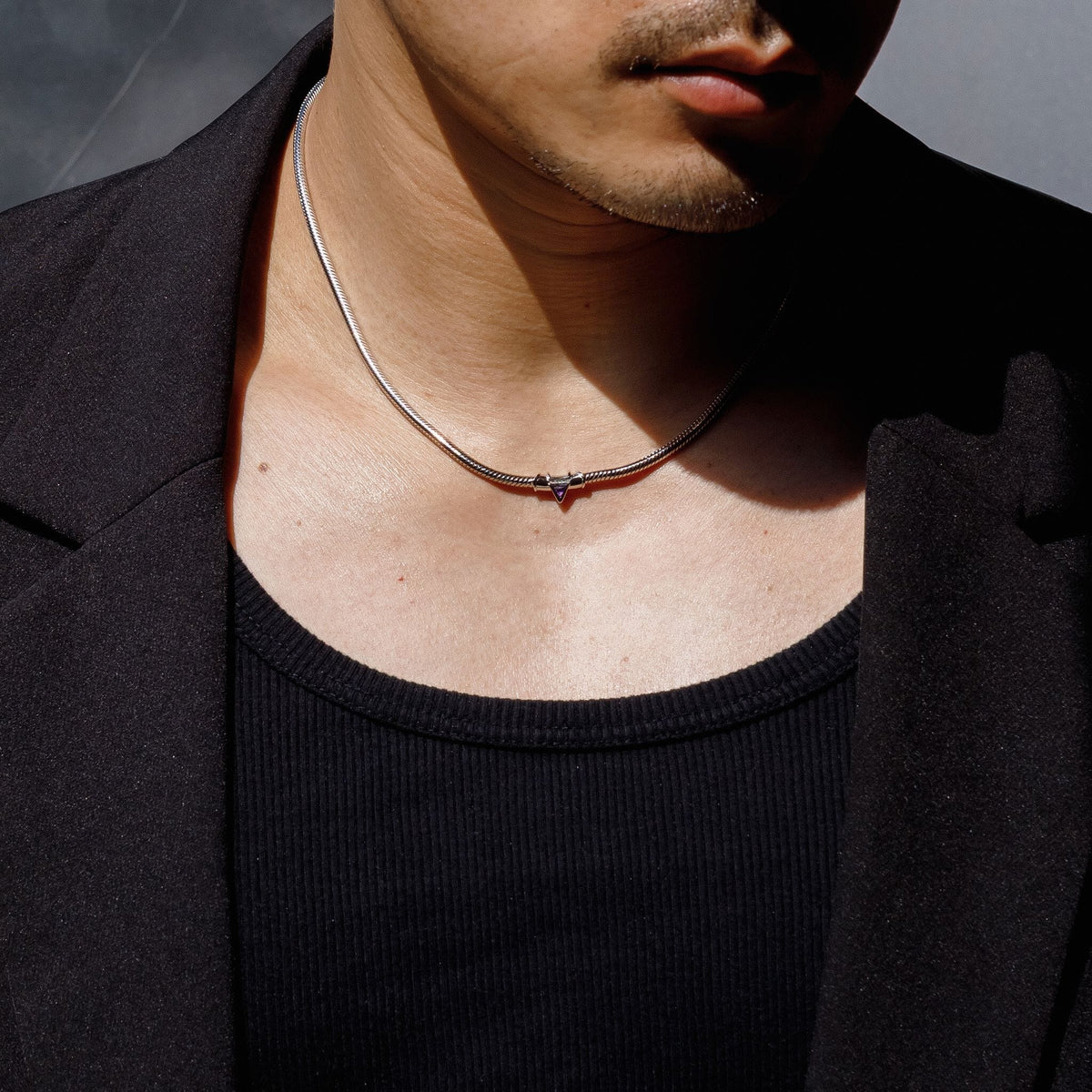 Trinity Serpent Necklace Amethyst ネックレス AWNL