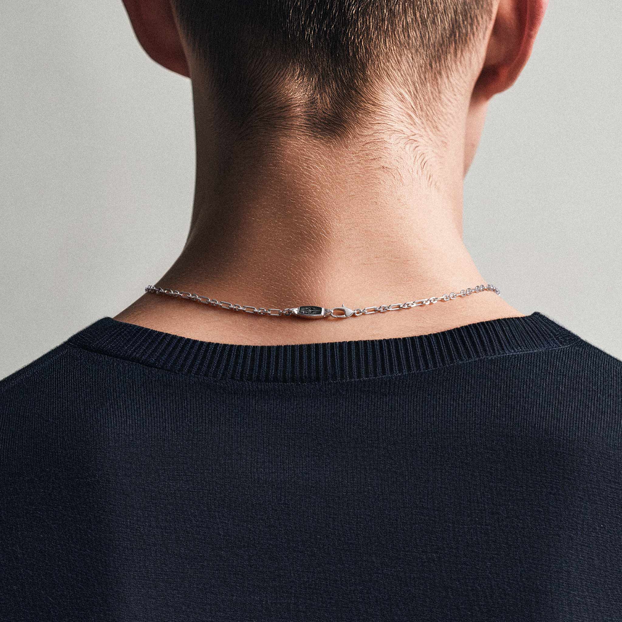 黒蝶貝 航海 コンパス ネックレス ネックレス AWNL