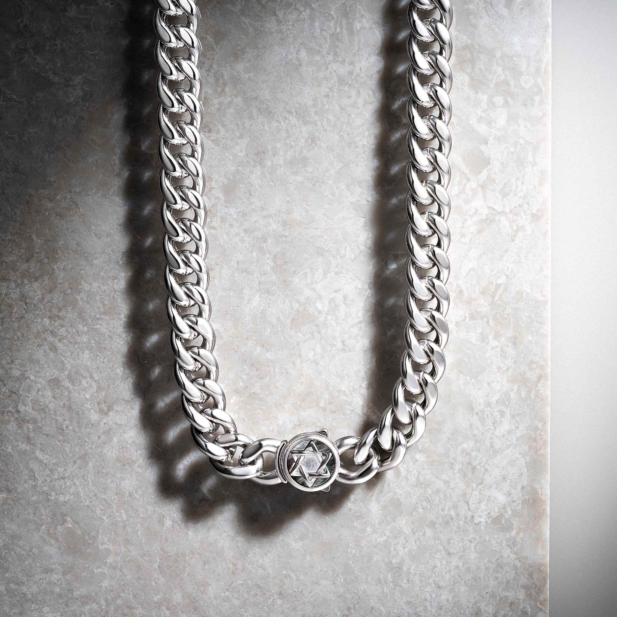 黒蝶貝 六芒星 守護 ネックレス ネックレス AWNL