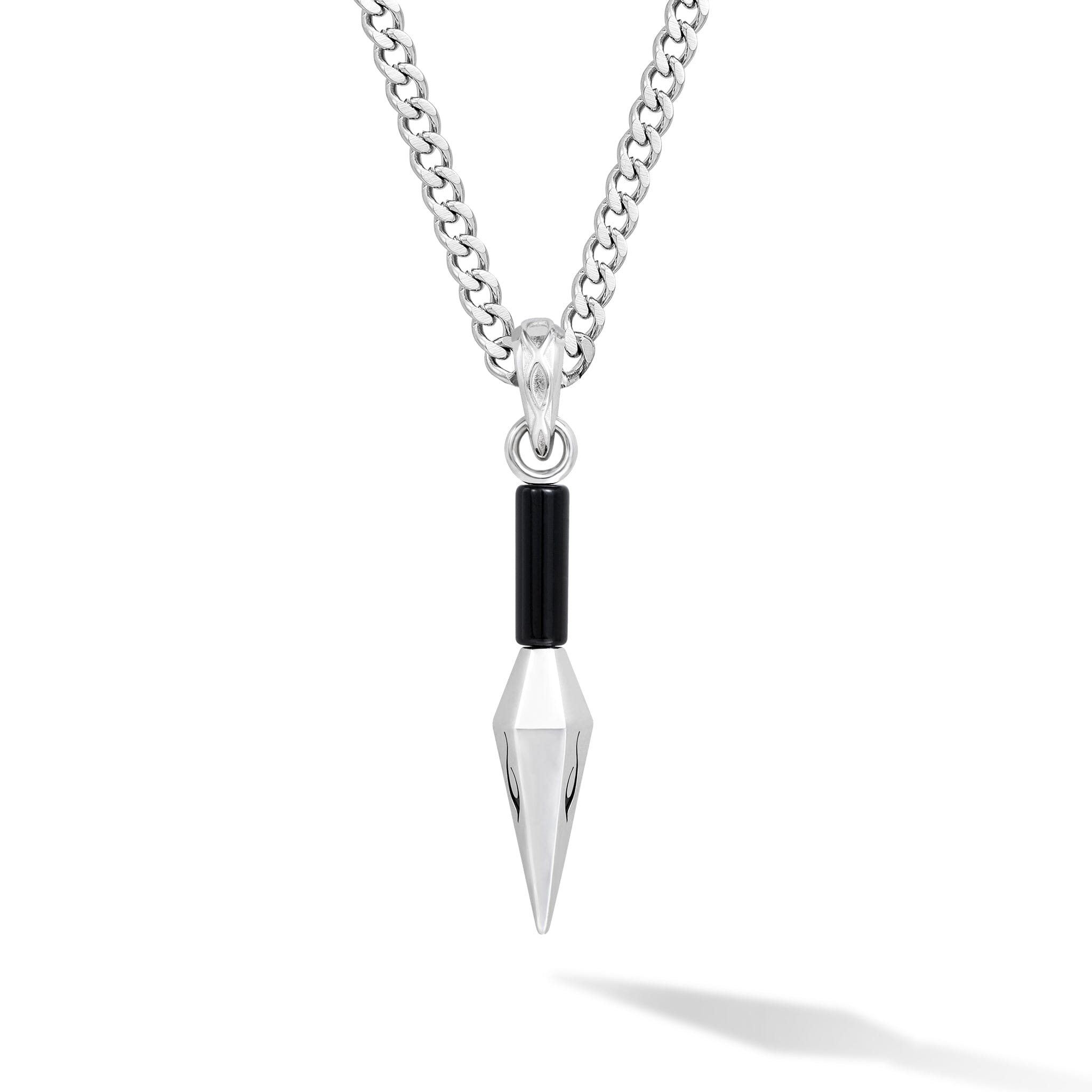 オブシディアン ヴァジュラ ネックレス ネックレス AWNL Stainless Set 45cm