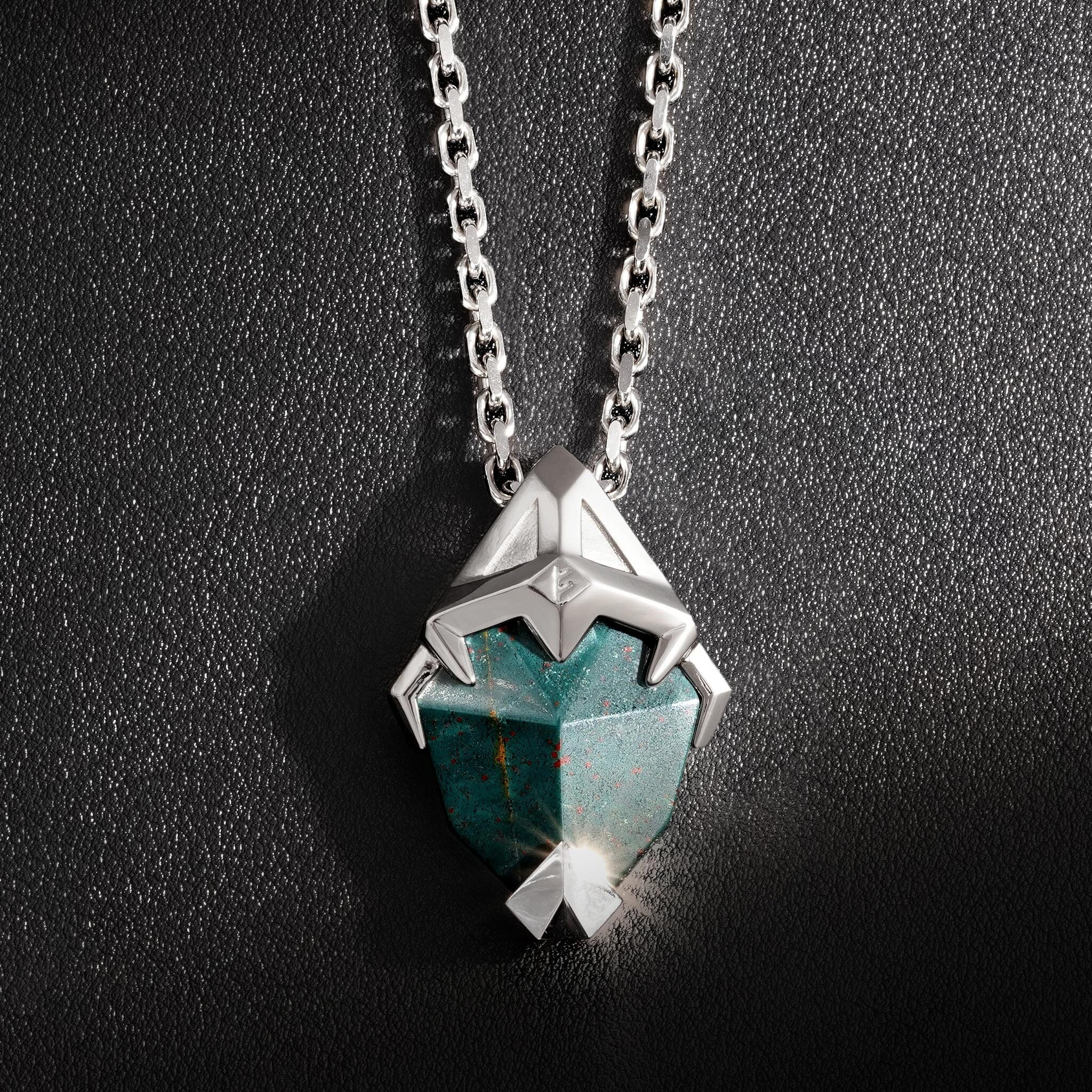 ブラッドストーン ウォリアー ルーン ネックレス ネックレス AWNL