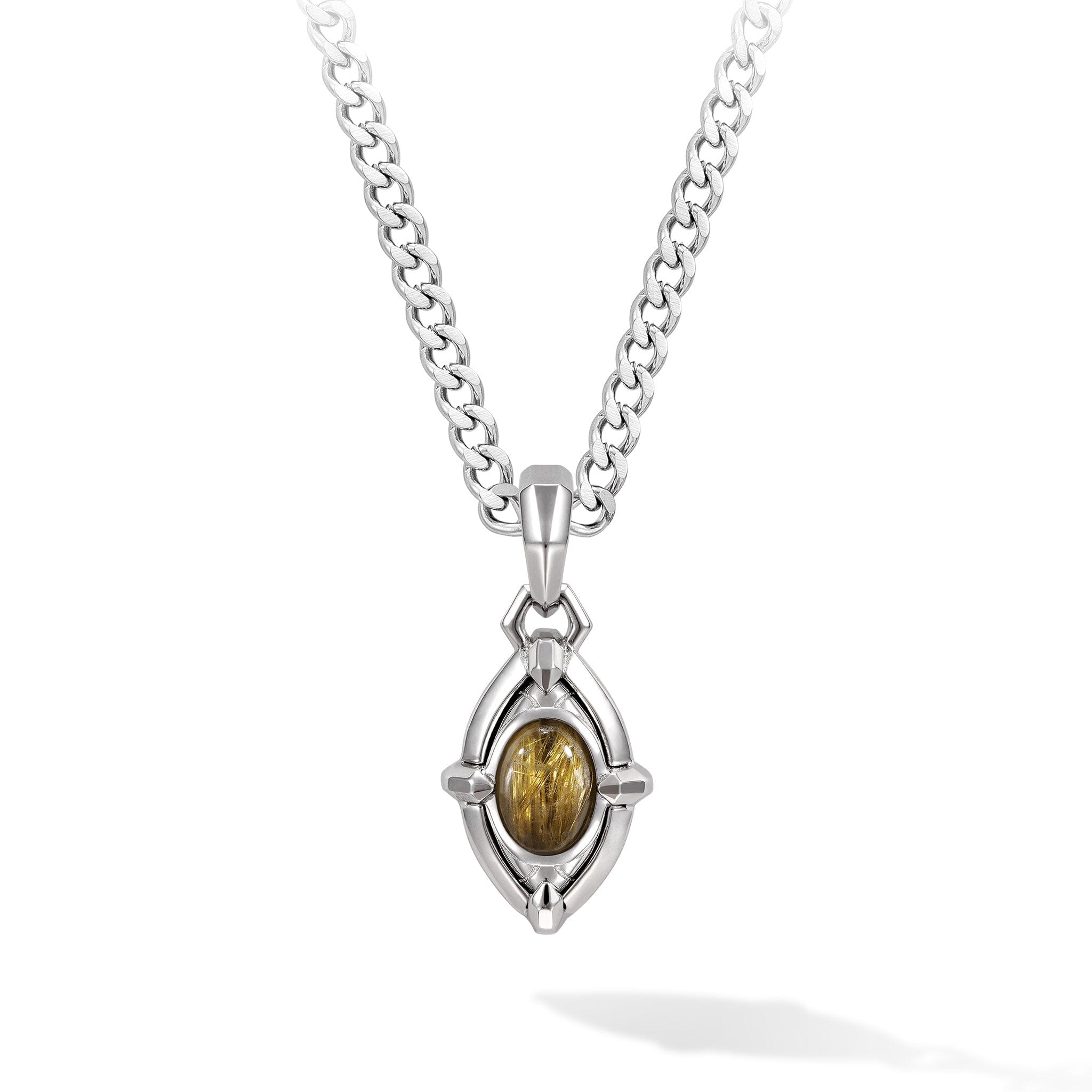 コッパールチルクォーツ 未来眼 ネックレス ネックレス AWNL Stainless Set 45cm