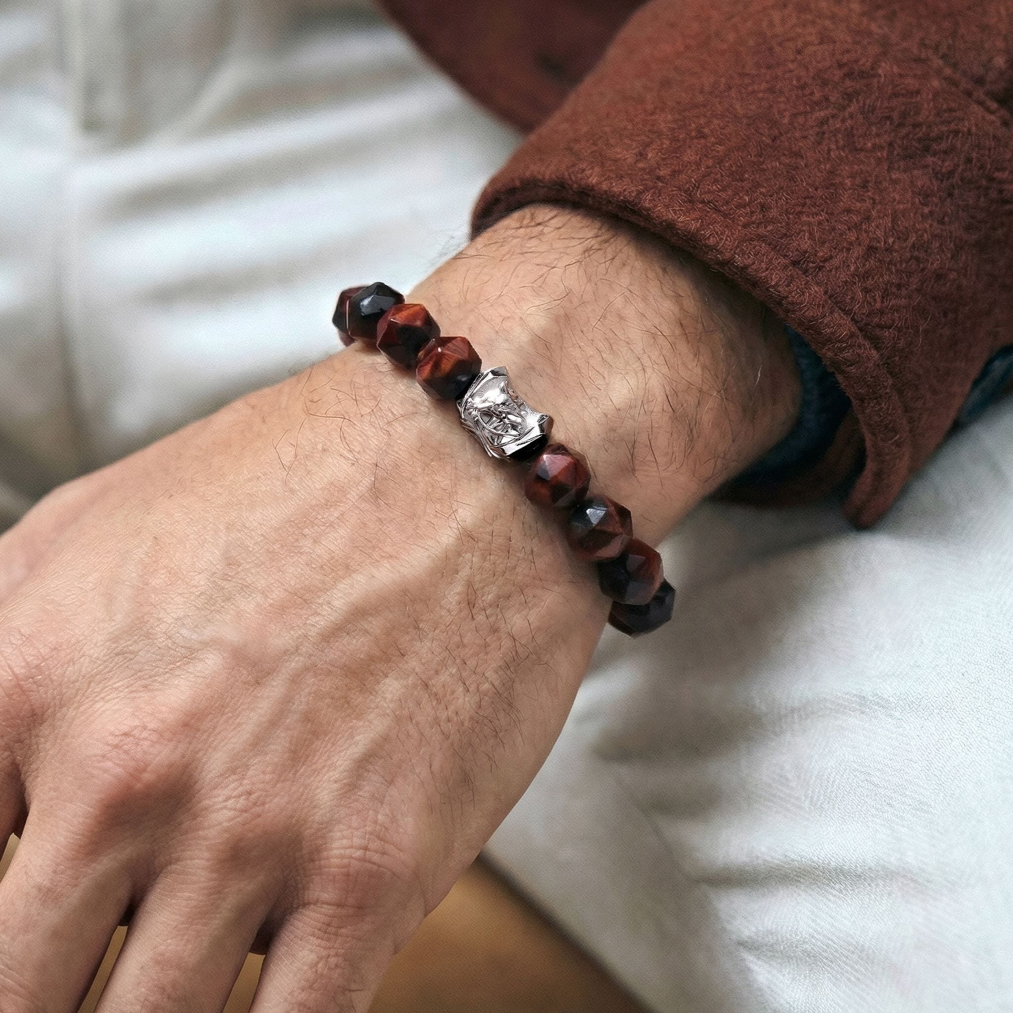 Sleipnir Bracelet Red Tiger Eye ブレスレット AWNL
