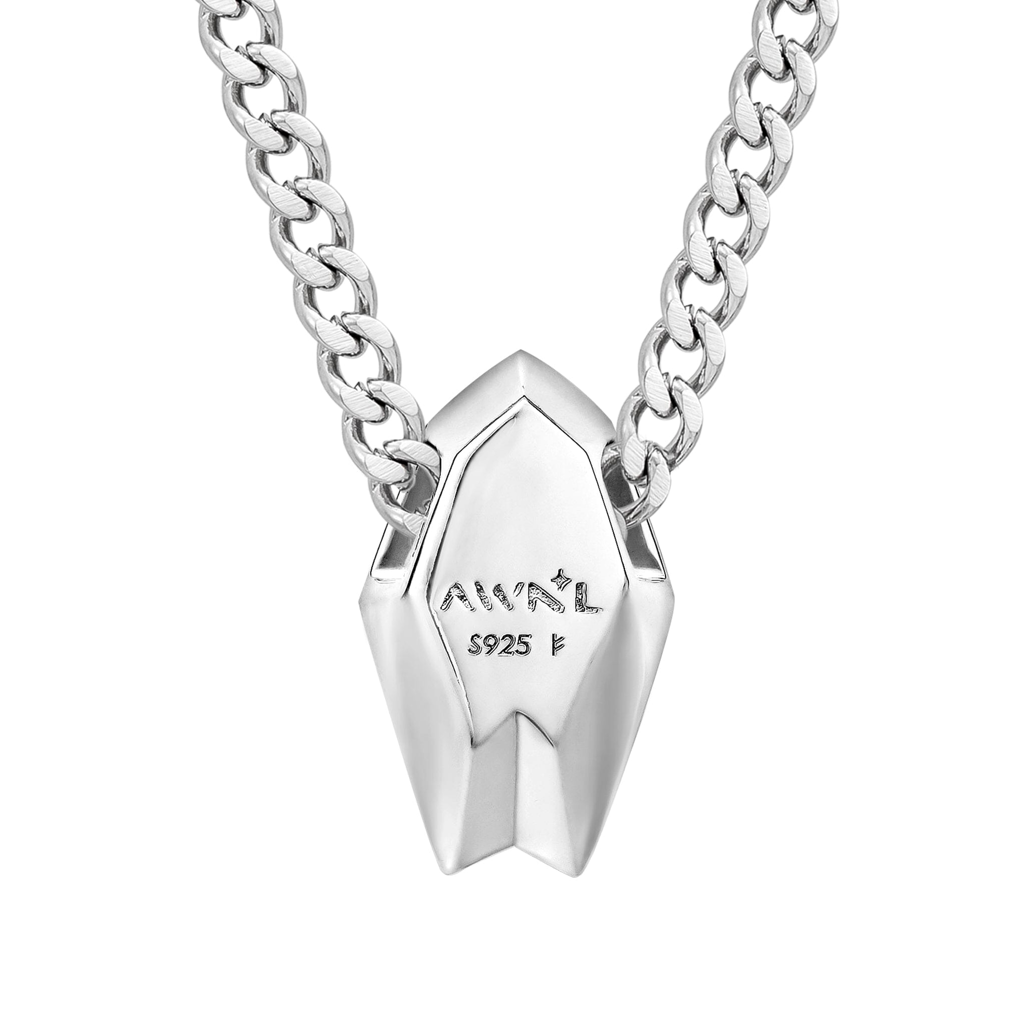 デュモルチェライト AWNL ロゴ ネックレス ネックレス AWNL