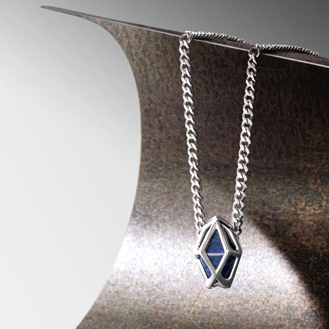 デュモルチェライト AWNL ロゴ ネックレス ネックレス AWNL
