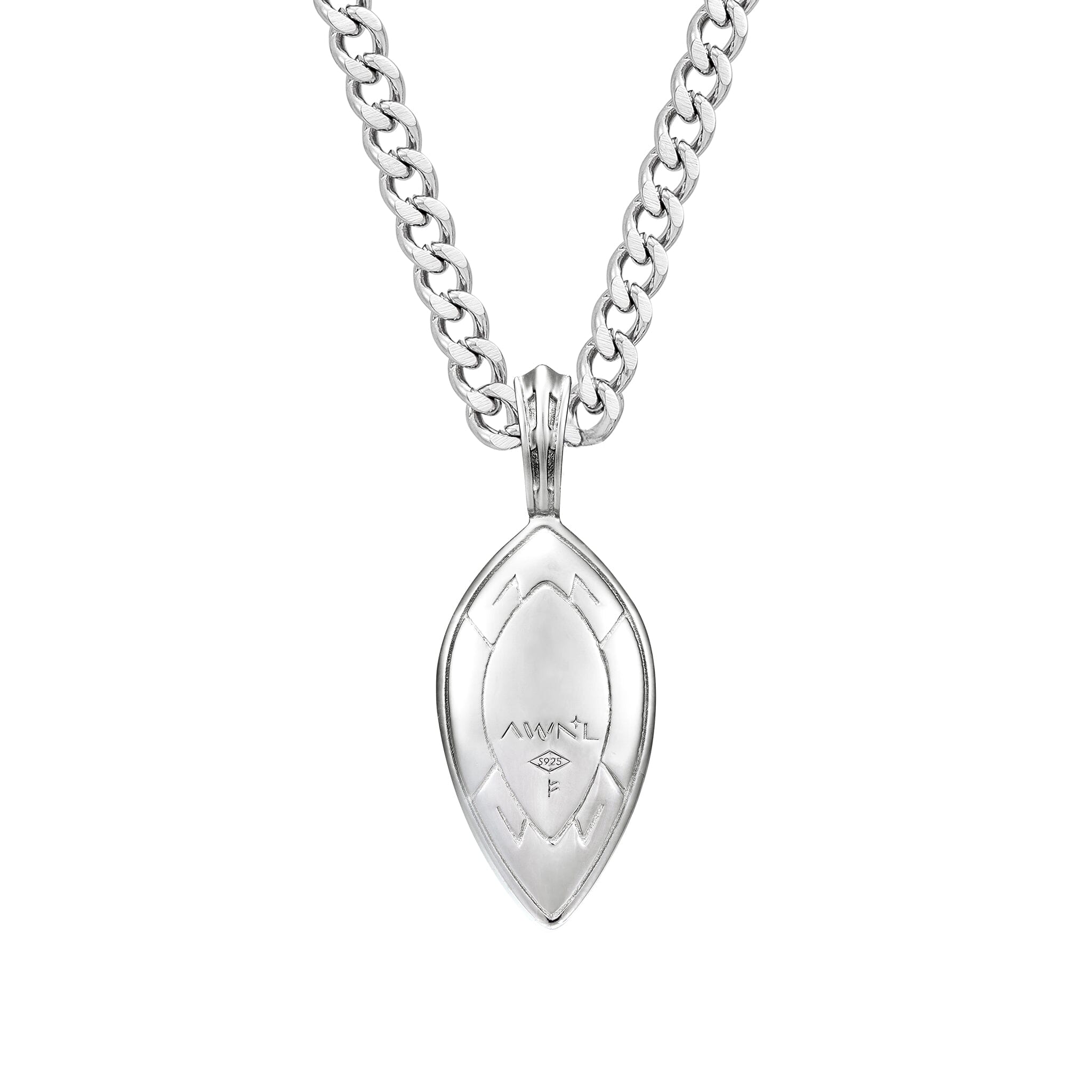 デュモルチェライト ルーン ケルトノット ネックレス ネックレス AWNL