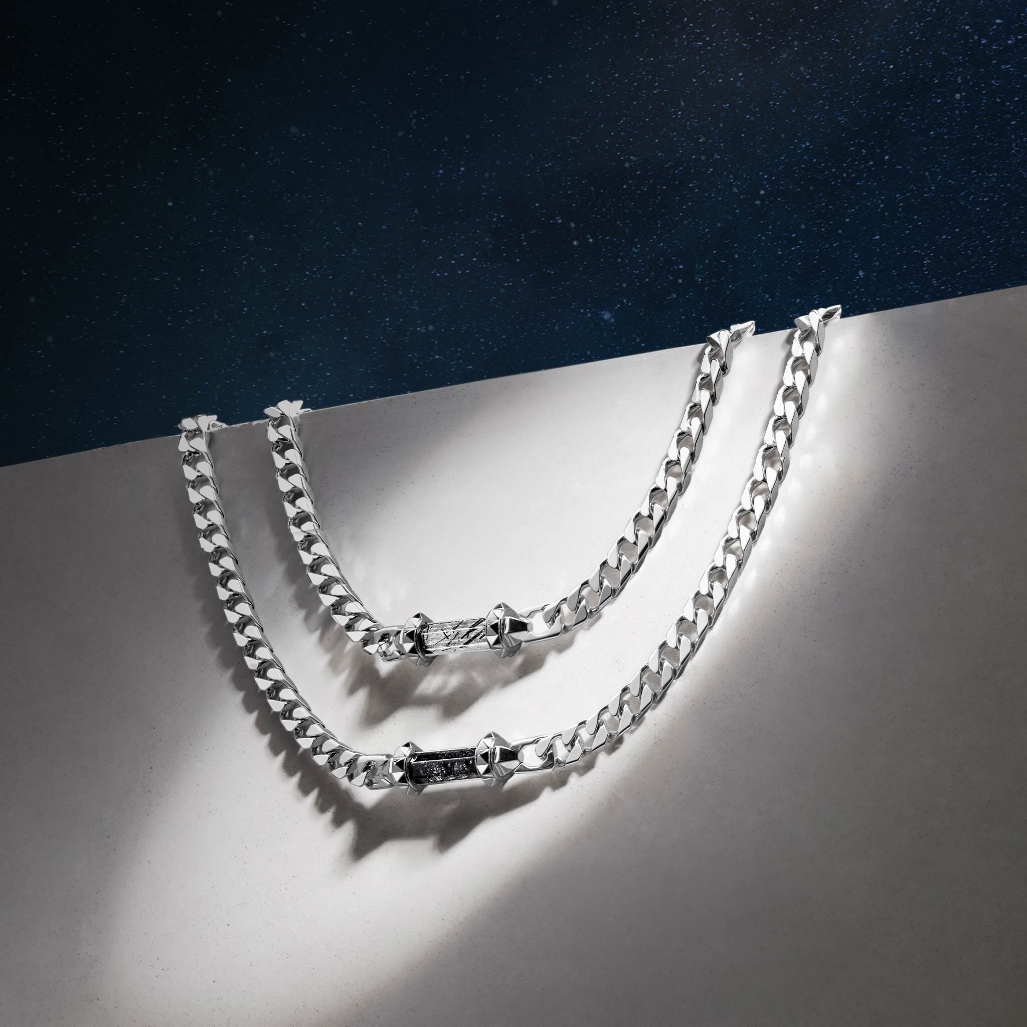 黒ルチルクォーツ キヘイチェーン ネックレス ネックレス AWNL