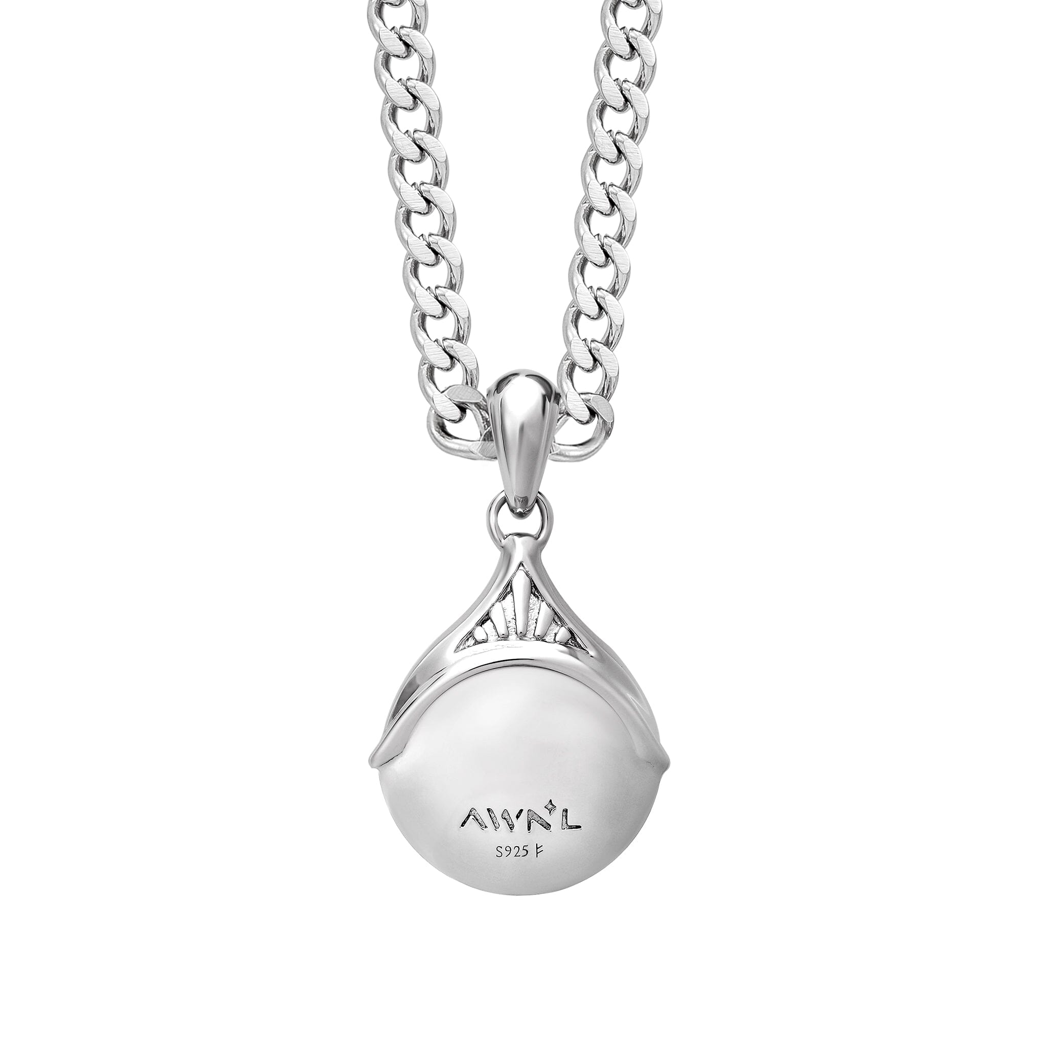 グレーホークアイ ルーン 悪魔の目 ネックレス ネックレス AWNL