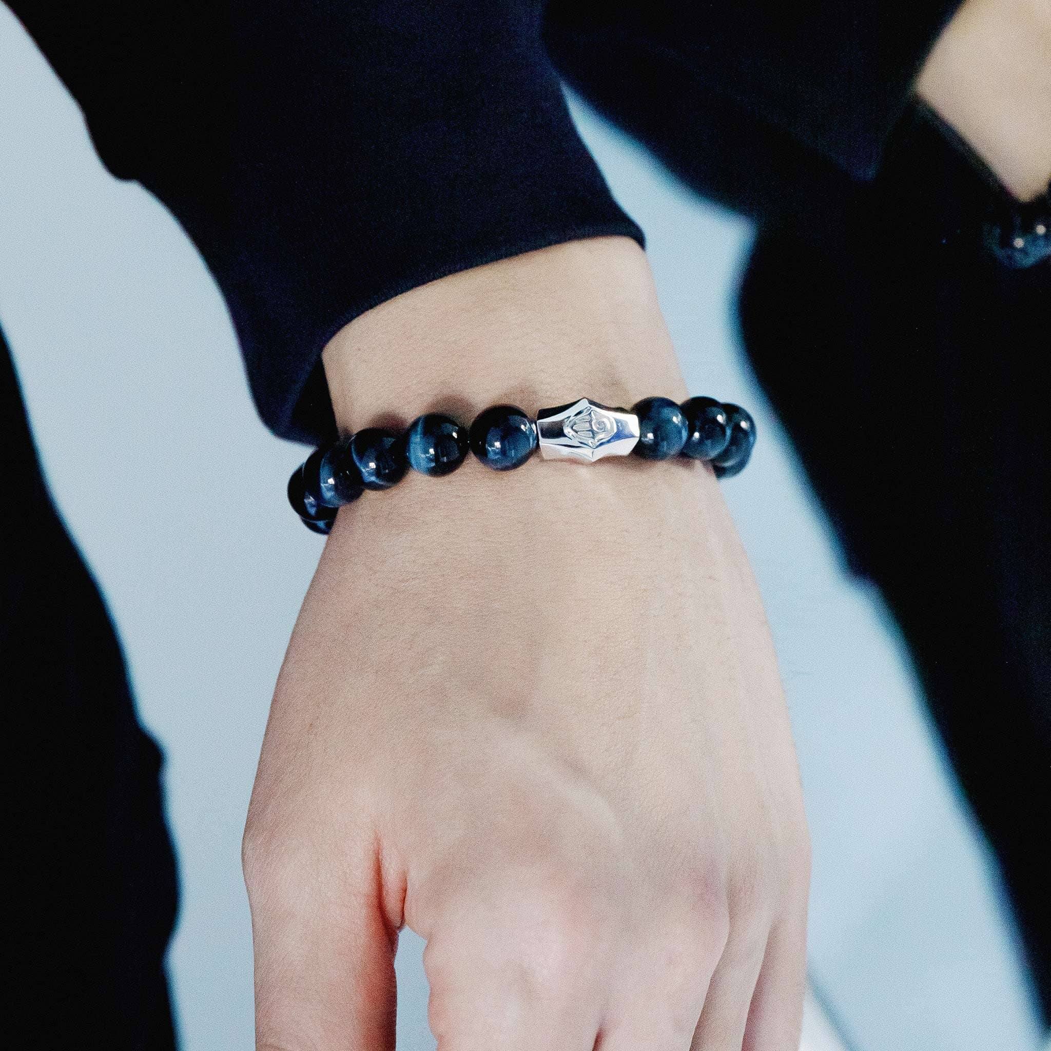 ホークアイ ハムサの手 ブレスレット - 天然石&隕石ジュエリーショップ - AWNL Japan