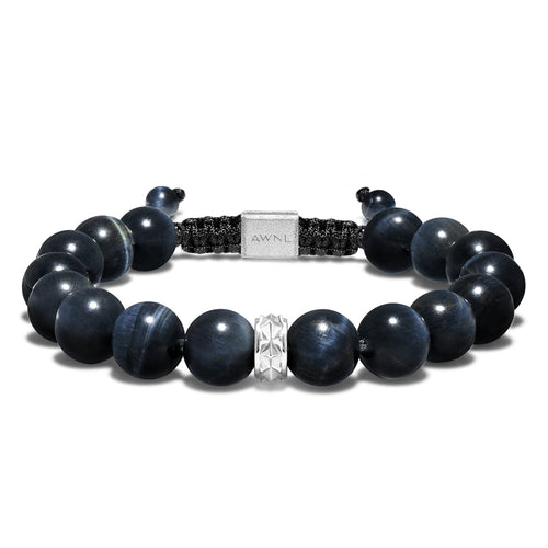 Classic Knotted Bracelet Hawk Eye ブレスレット AWNL S