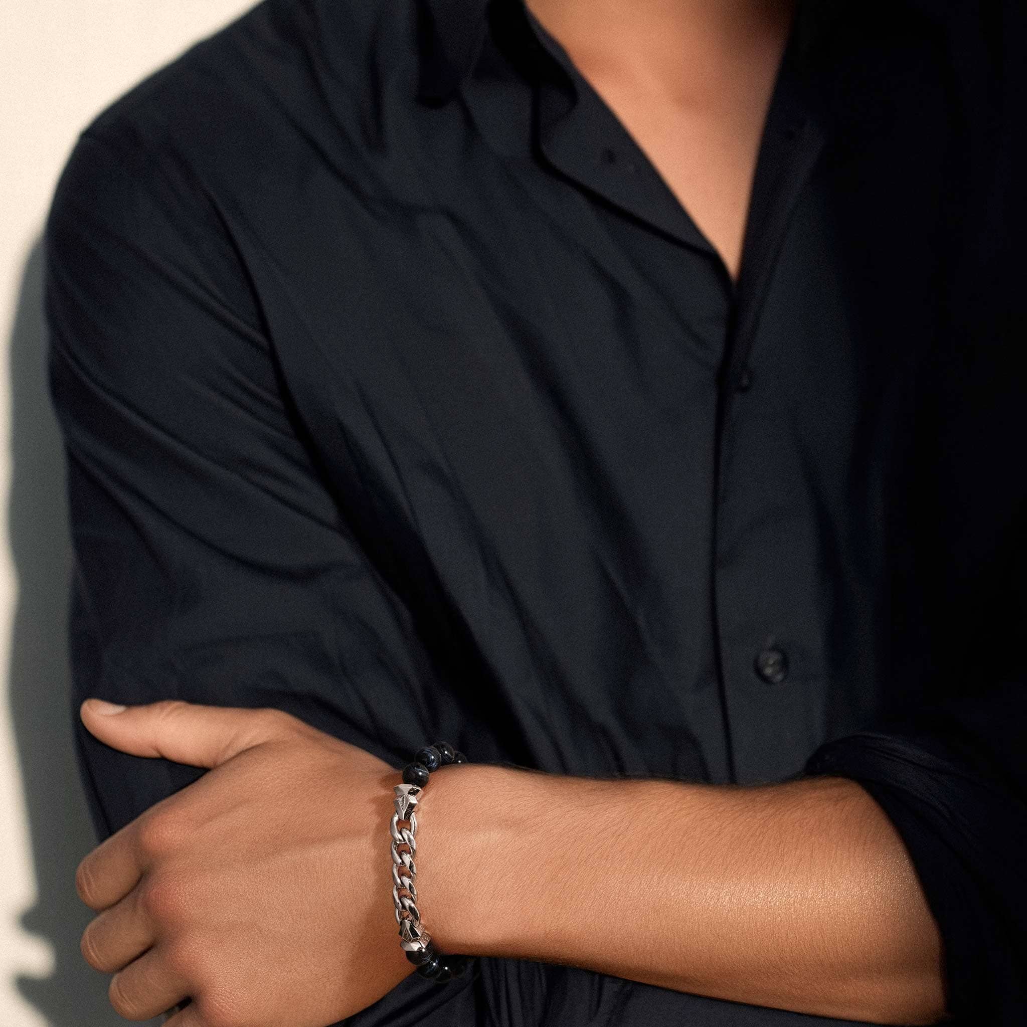 ホークスアイ ハーフキヘイチェーン ブレスレット ブレスレット AWNL