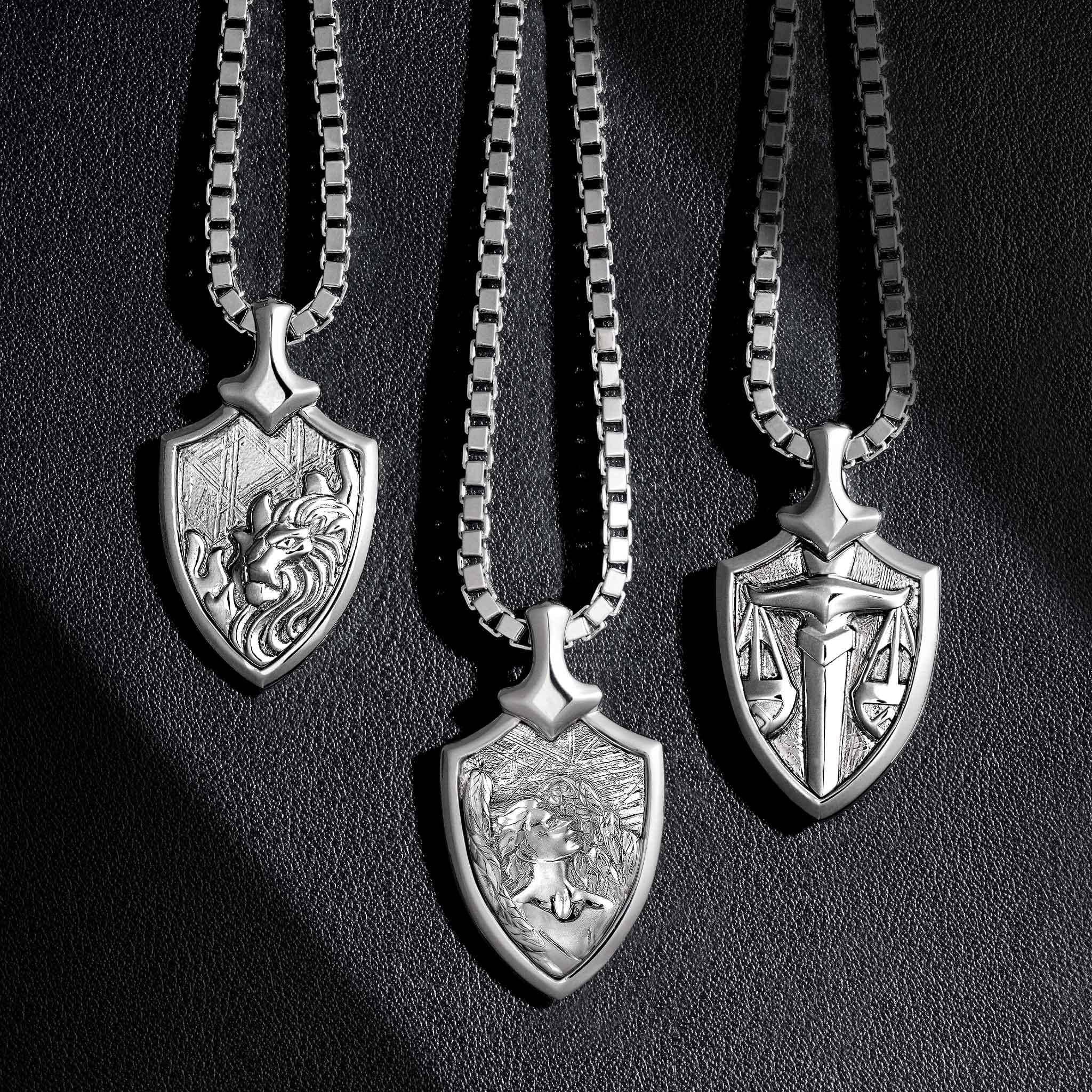 隕石 おとめ座 ネックレス - 天然石&隕石ジュエリーショップ - AWNL Japan