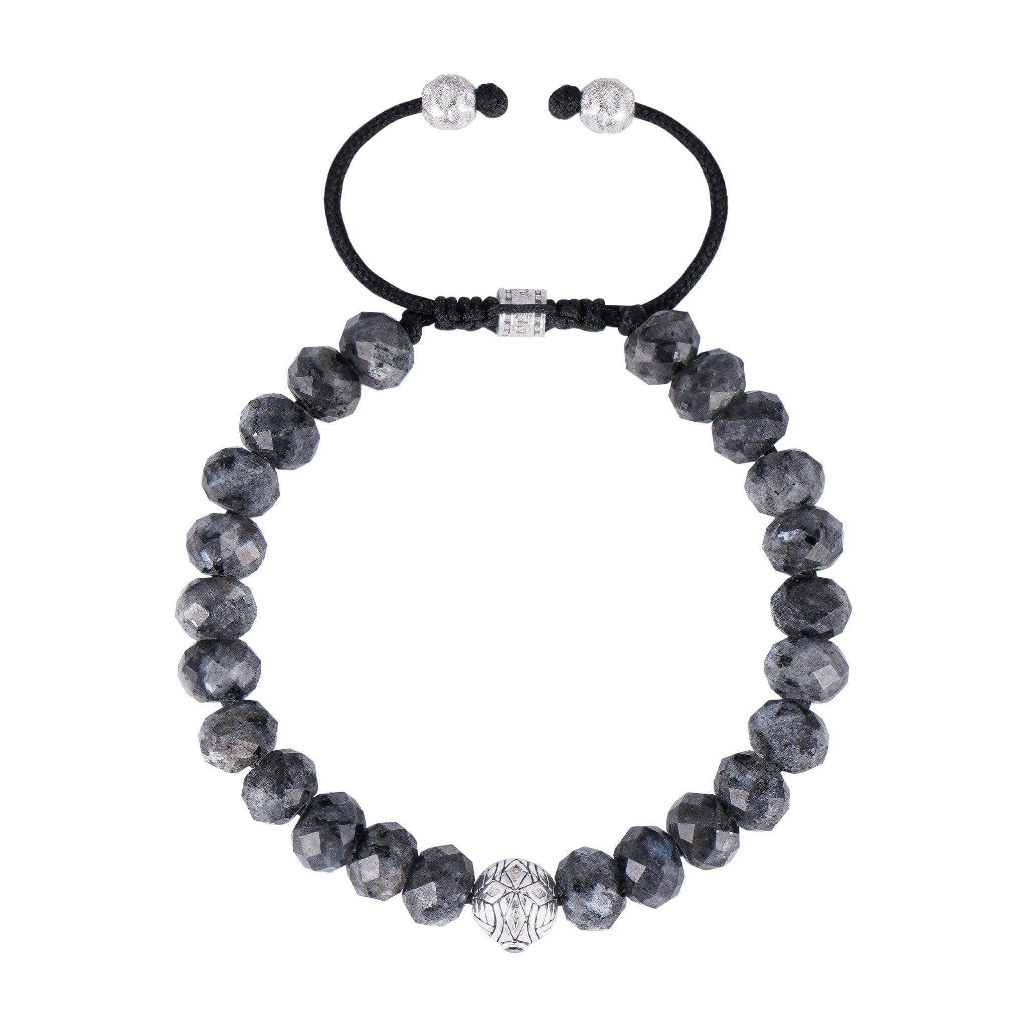 透閃石 紐編み ブレスレット - 天然石&隕石ジュエリーショップ - AWNL Japan