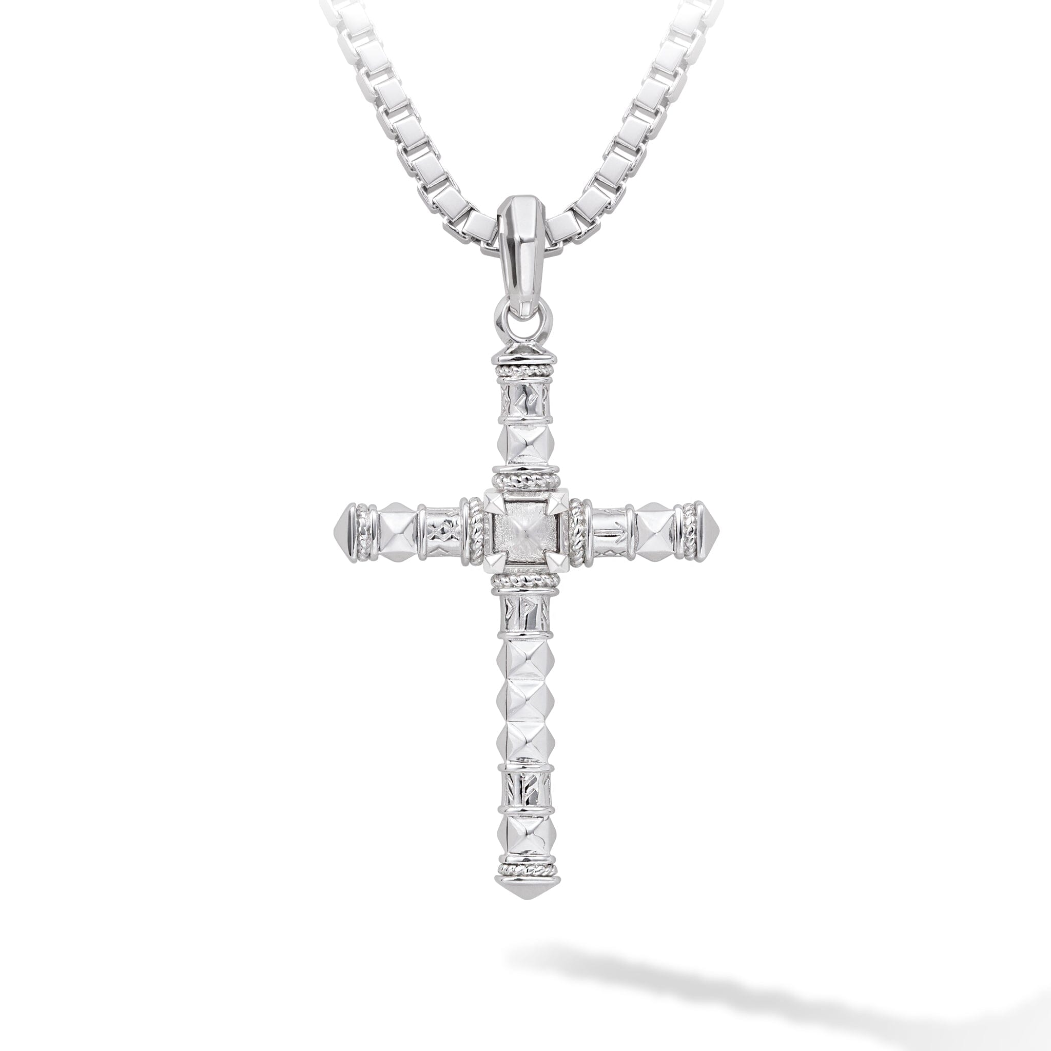 隕石 クロス ネックレス ネックレス AWNL Silver Set 55cm