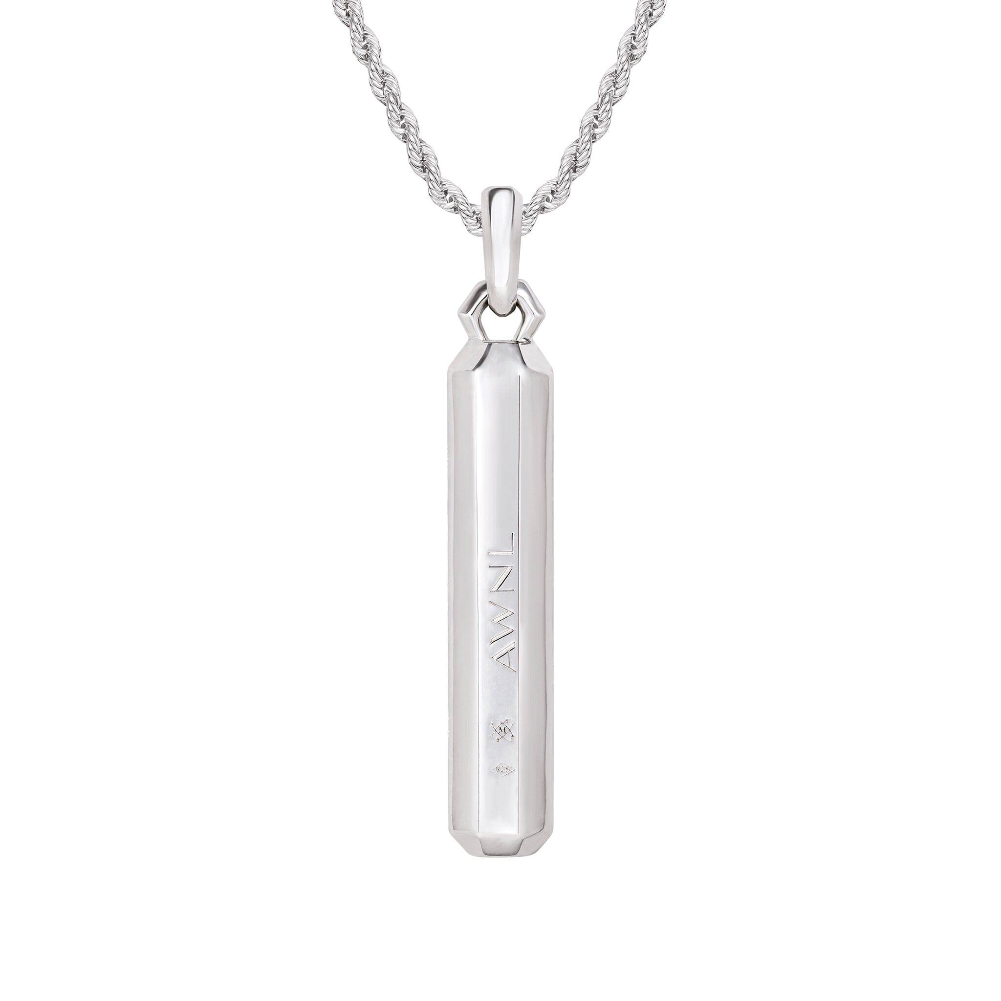 隕石 八角柱 ネックレス - 天然石&隕石ジュエリーショップ - AWNL Japan