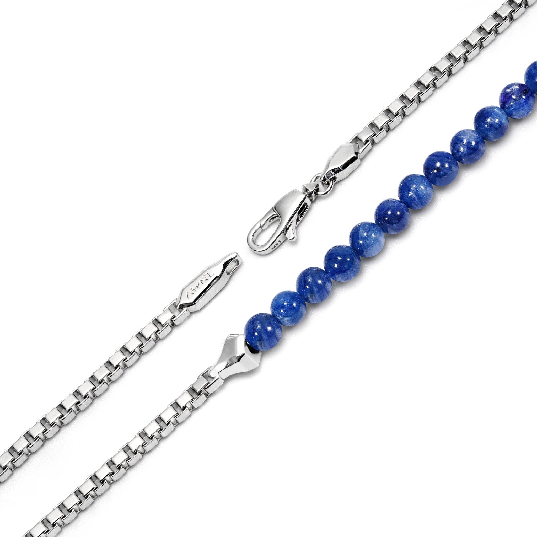 カイヤナイト ハーフ ベネチアンチェーン ネックレス ネックレス AWNL