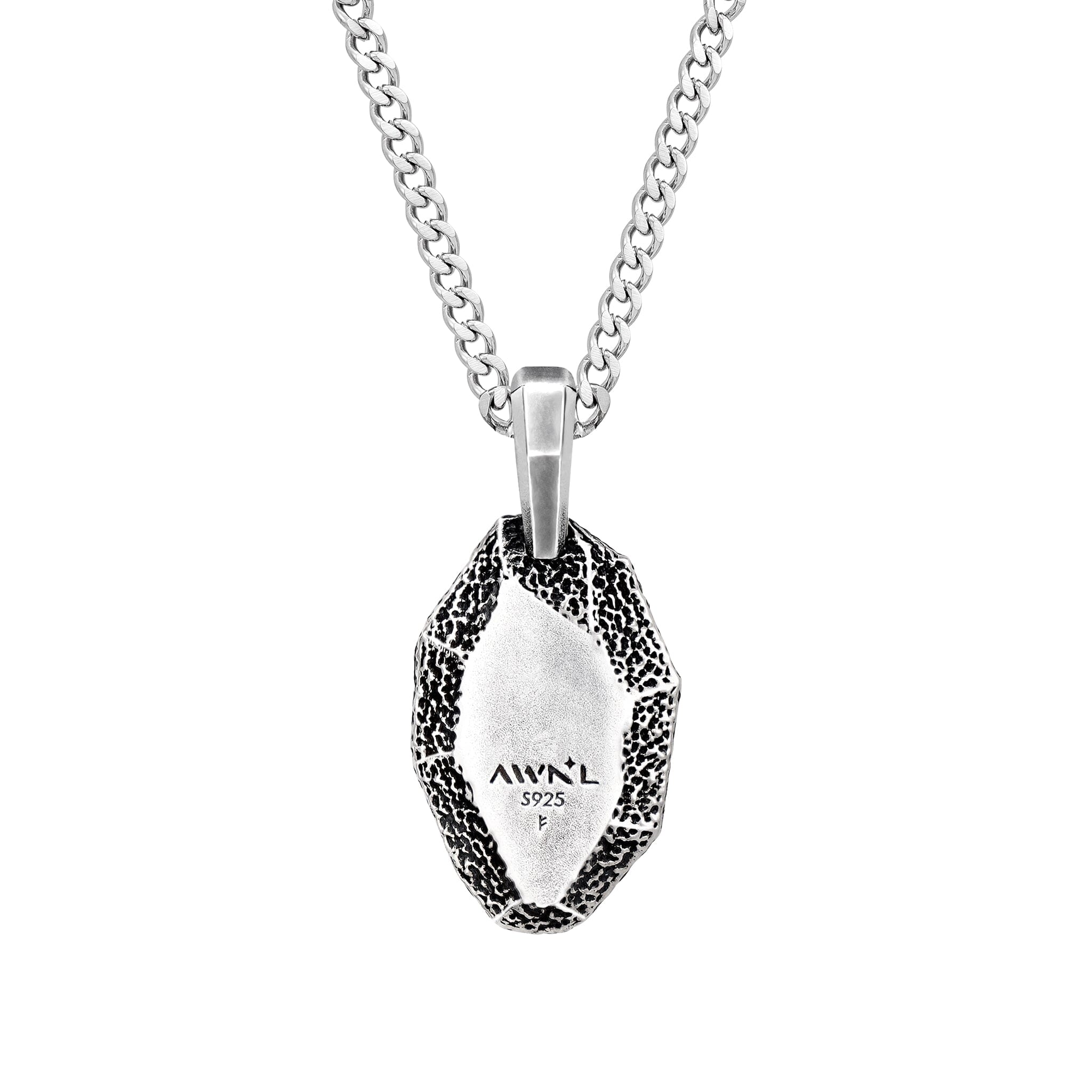 シルバー バインドルーン文字 ネックレス ネックレス AWNL