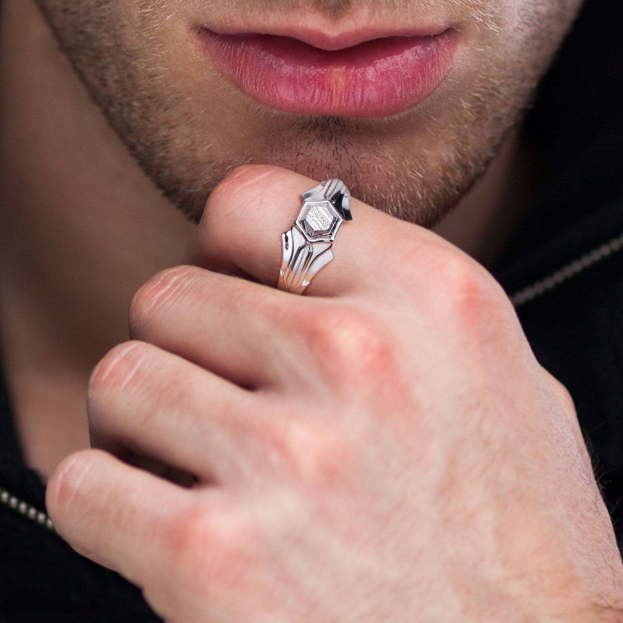 隕石 セブンシーズ リング - 天然石&隕石ジュエリーショップ - AWNL Japan