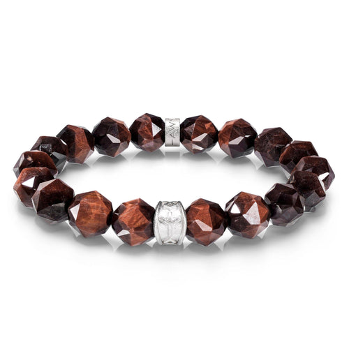 Algiz Bracelet Red Tiger Eye ブレスレット AWNL S
