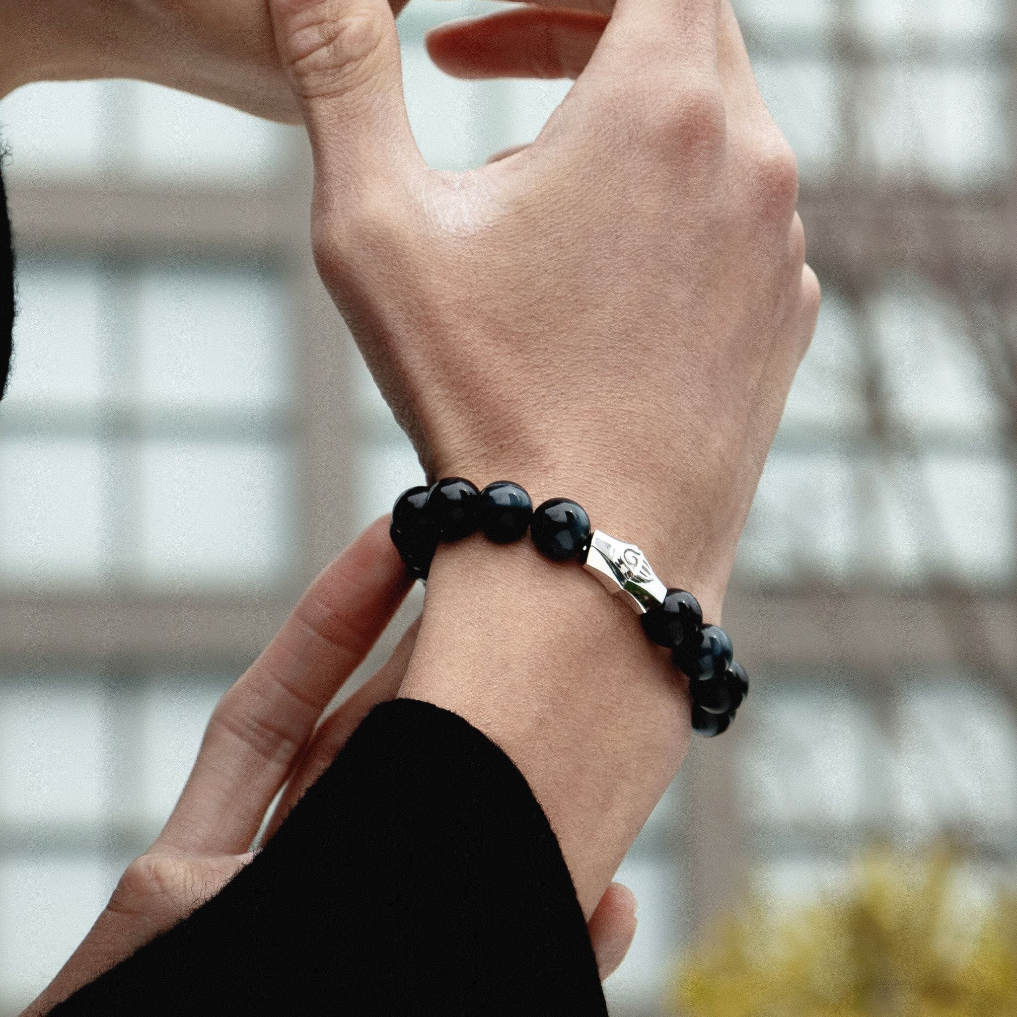 Hamsa Hand Bracelet Hawk Eye ブレスレット AWNL