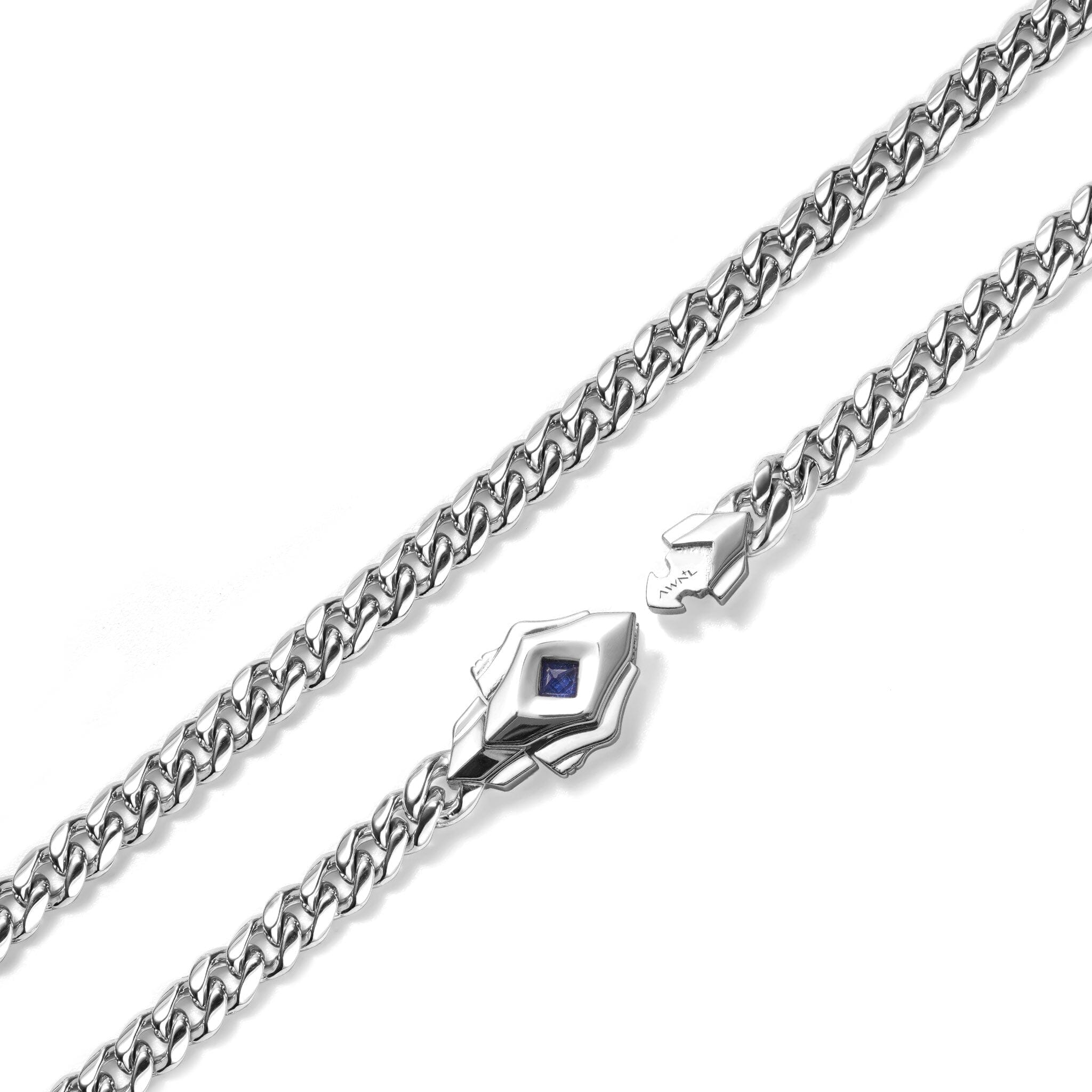 サファイア セイロン チェーン ネックレス ネックレス AWNL