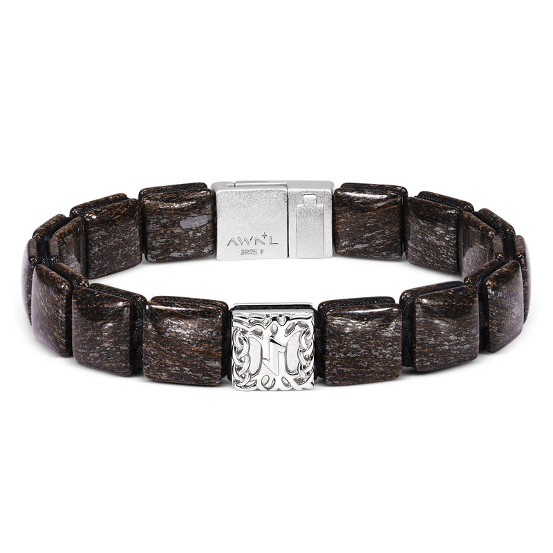 Yggdrasil Mag-lock Bracelet Bronzite