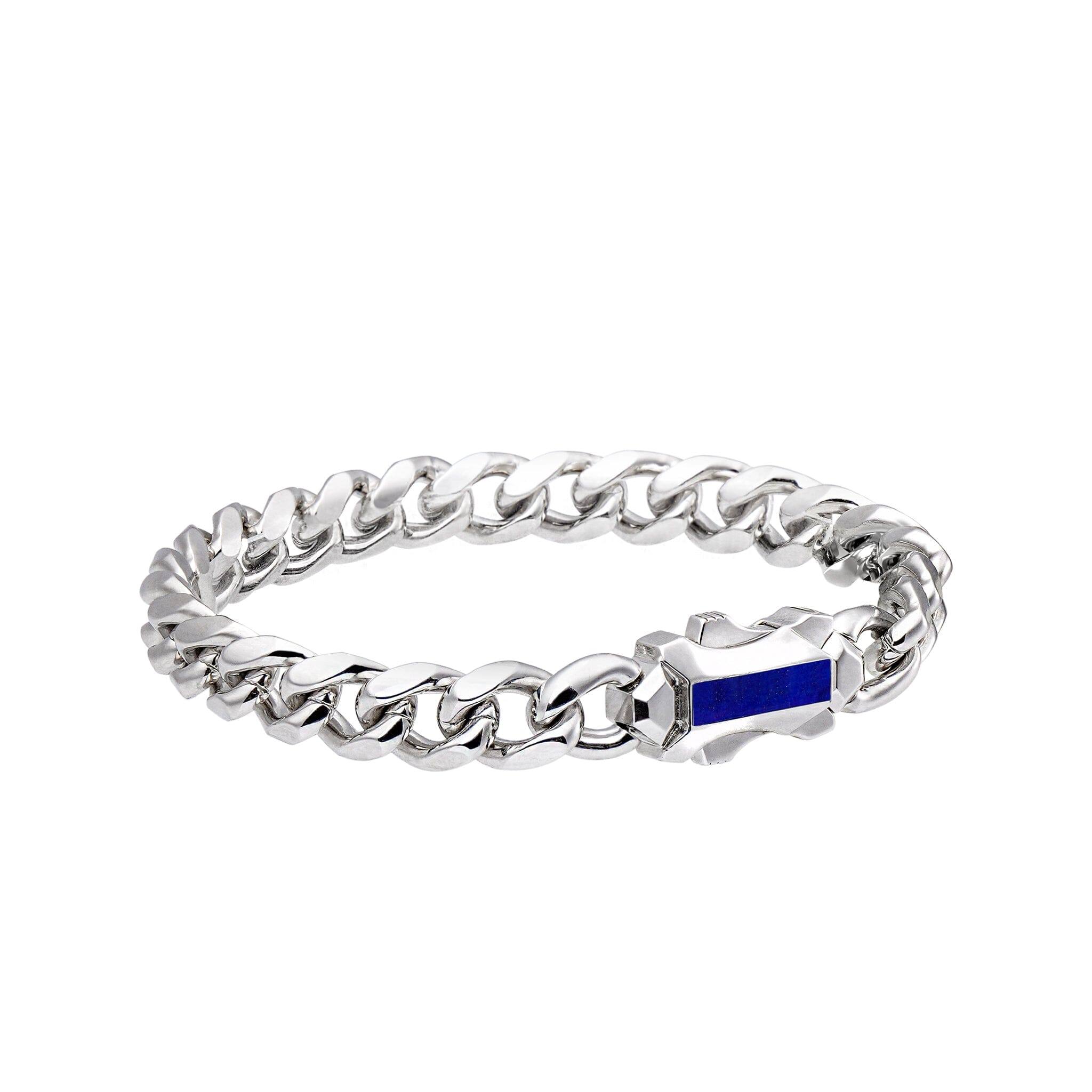 ラピスラズリ キヘイチェーン ブレスレット - 天然石&隕石ジュエリーショップ - AWNL Japan