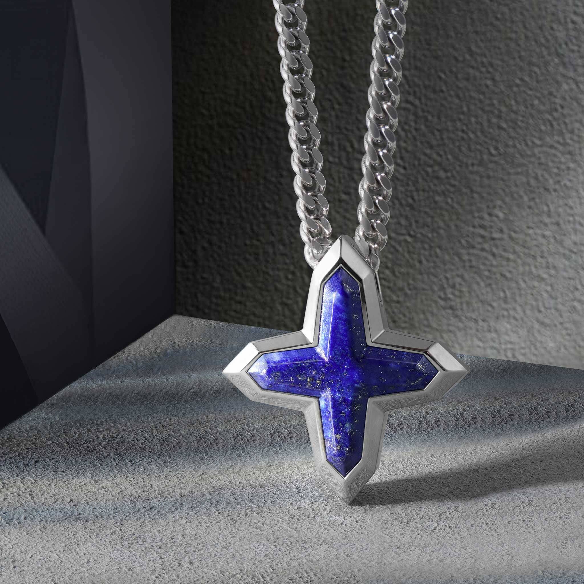 ラピスラズリ シリウス ネックレス - 天然石&隕石ジュエリーショップ - AWNL Japan