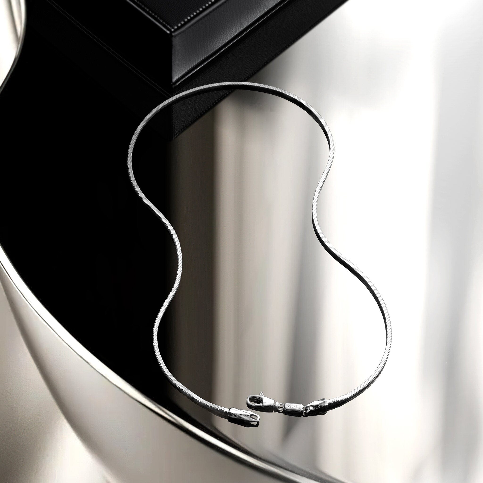 スネークチェーン ネックレス ネックレス AWNL