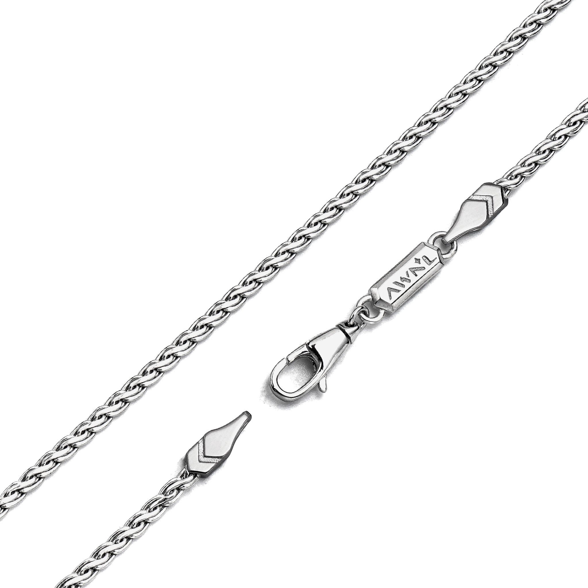 ウェーブ チェーン ネックレス ネックレス AWNL