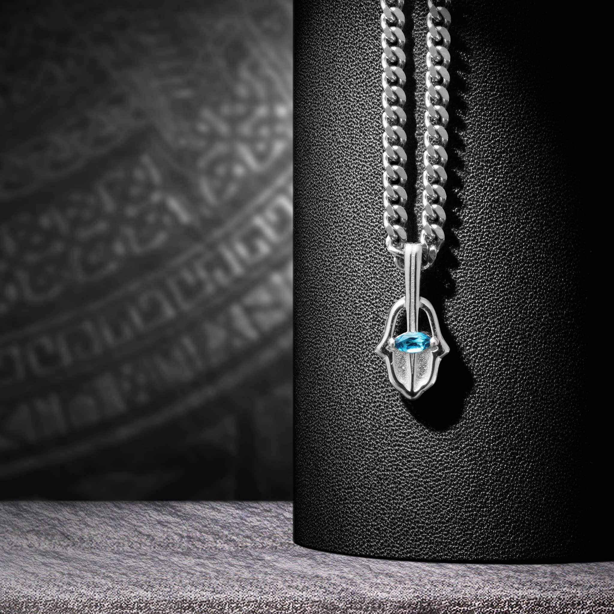 トパーズ ハムサの手 ネックレス ネックレス AWNL