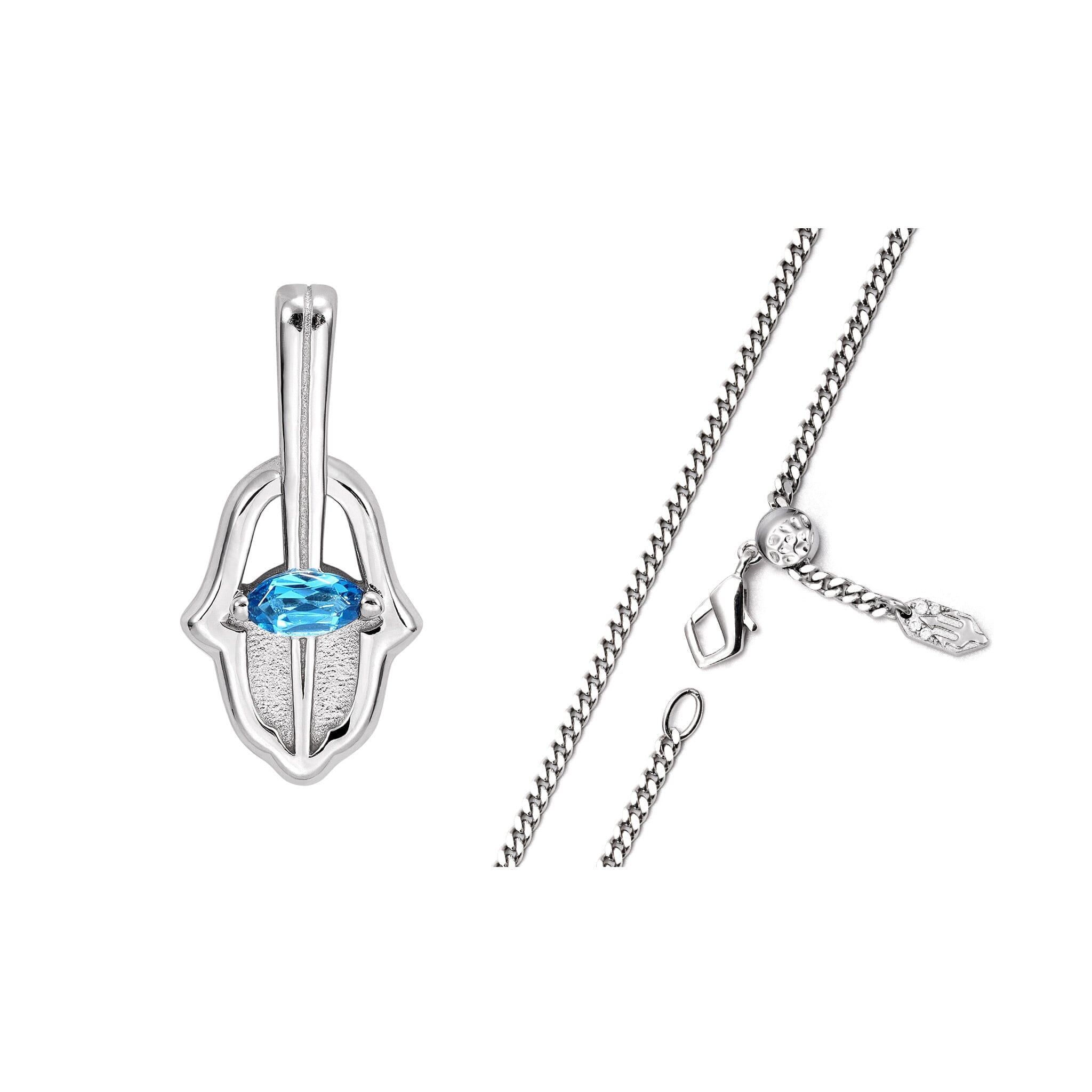 トパーズ ハムサの手 ネックレス ネックレス AWNL