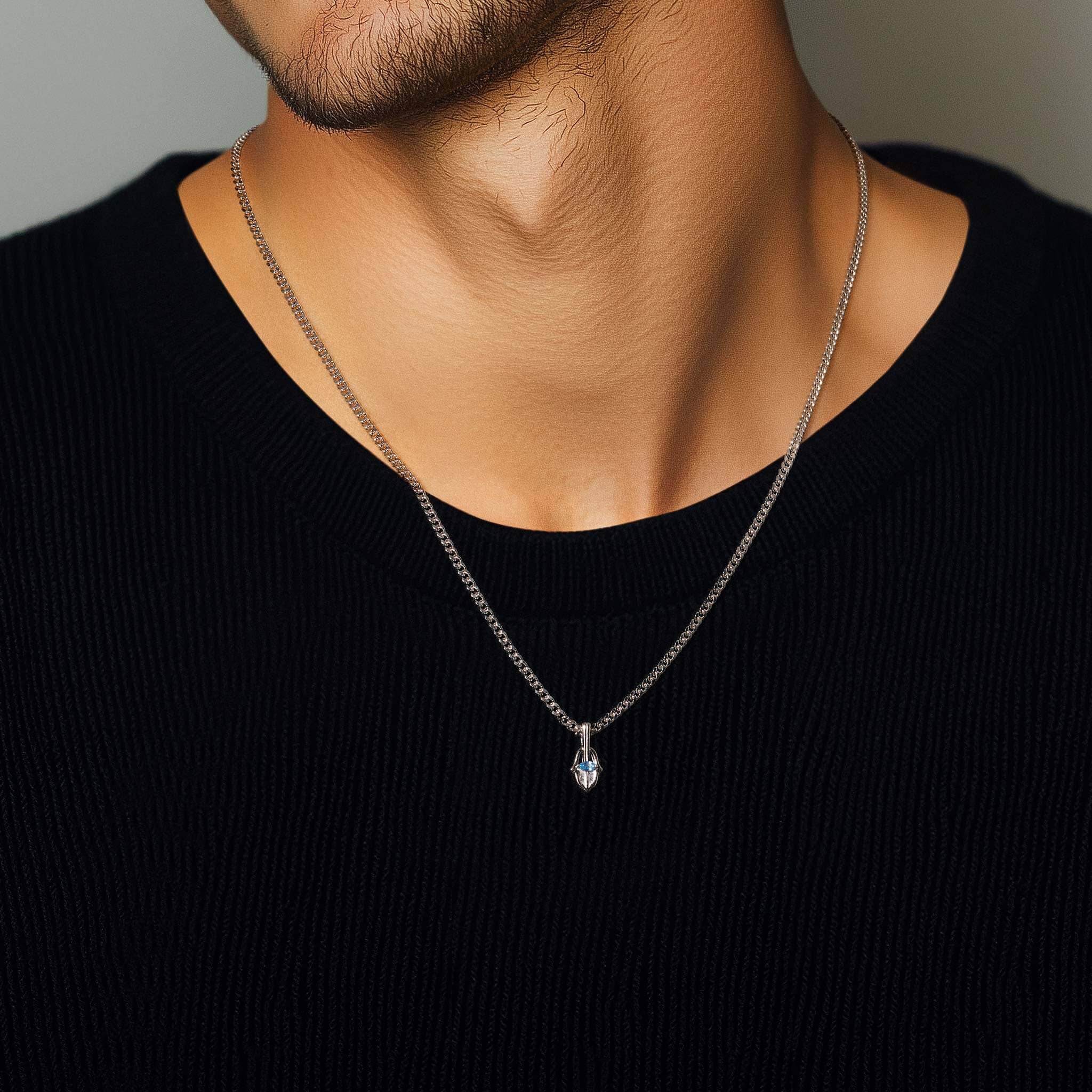 トパーズ ハムサの手 ネックレス ネックレス AWNL