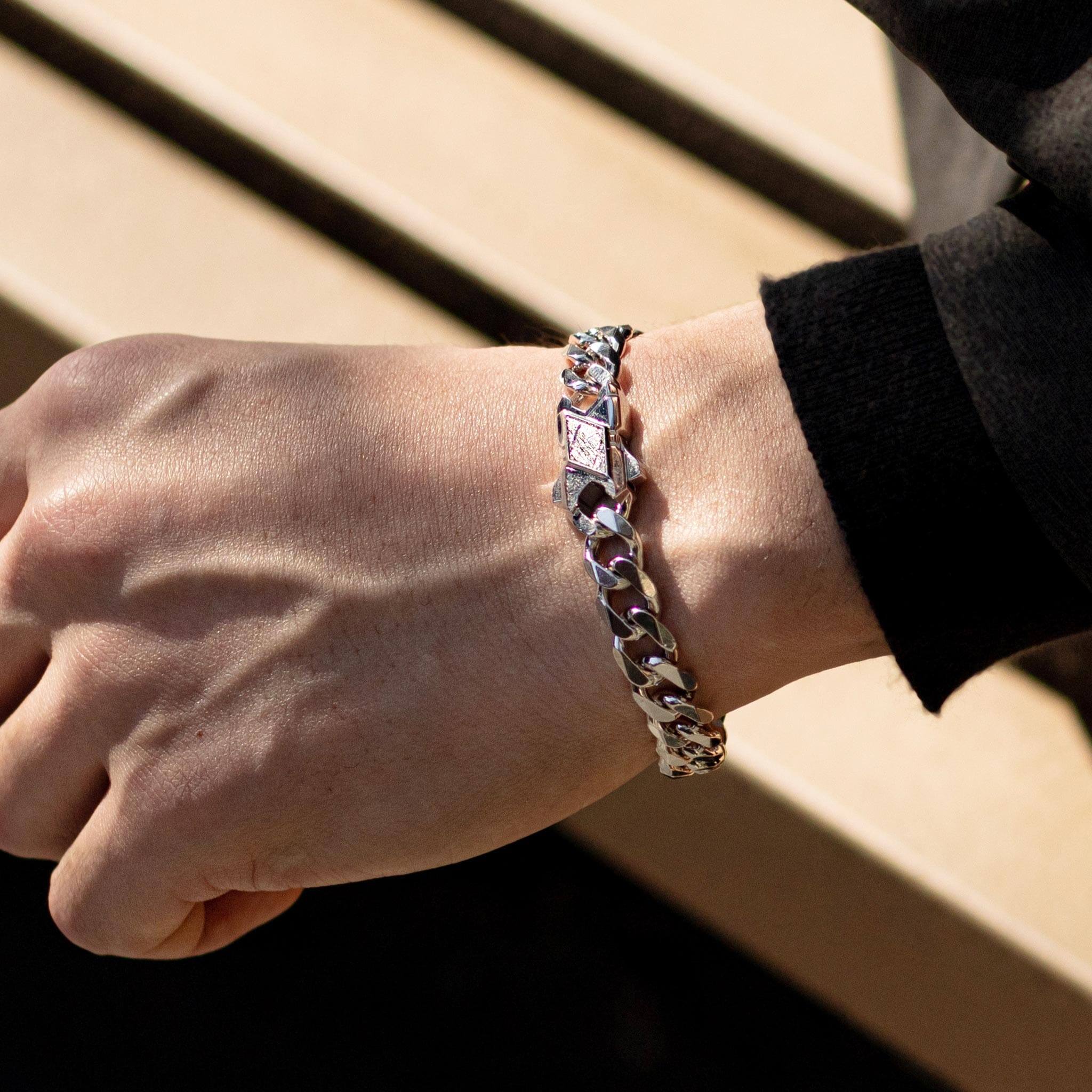 隕石 キヘイチェーン ブレスレット - 天然石&隕石ジュエリーショップ - AWNL Japan