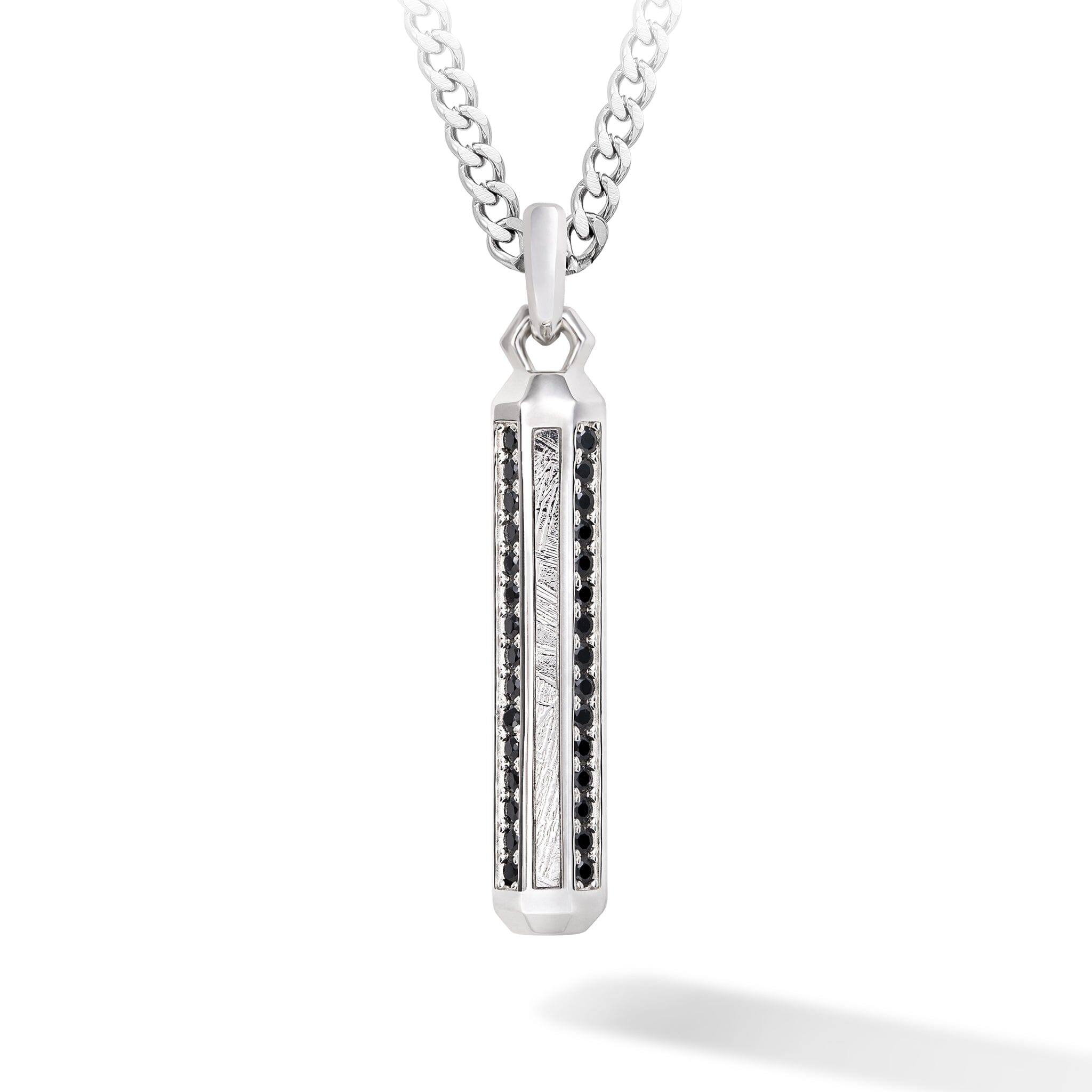 隕石 八角柱 ネックレス - 天然石&隕石ジュエリーショップ - AWNL Japan