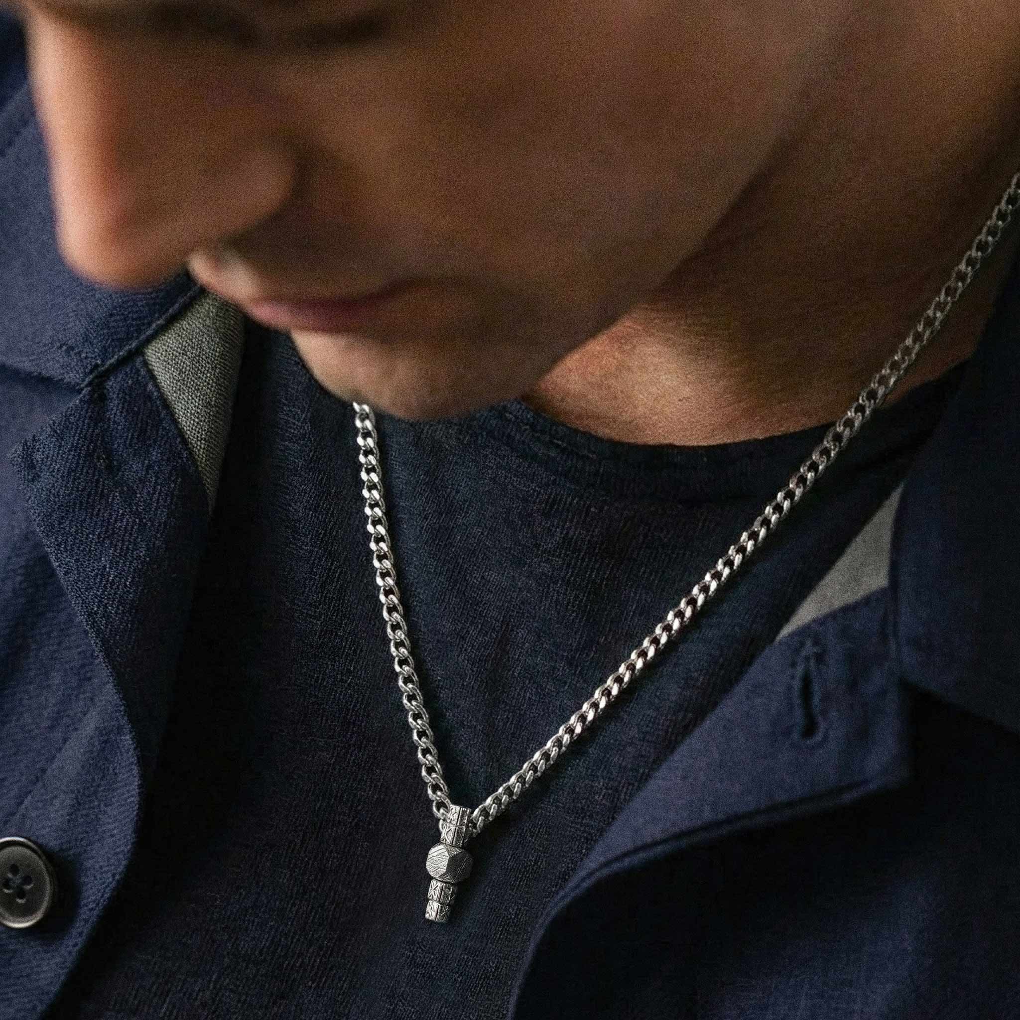 Gungnir Bind Rune Necklace Meteorite ネックレス AWNL