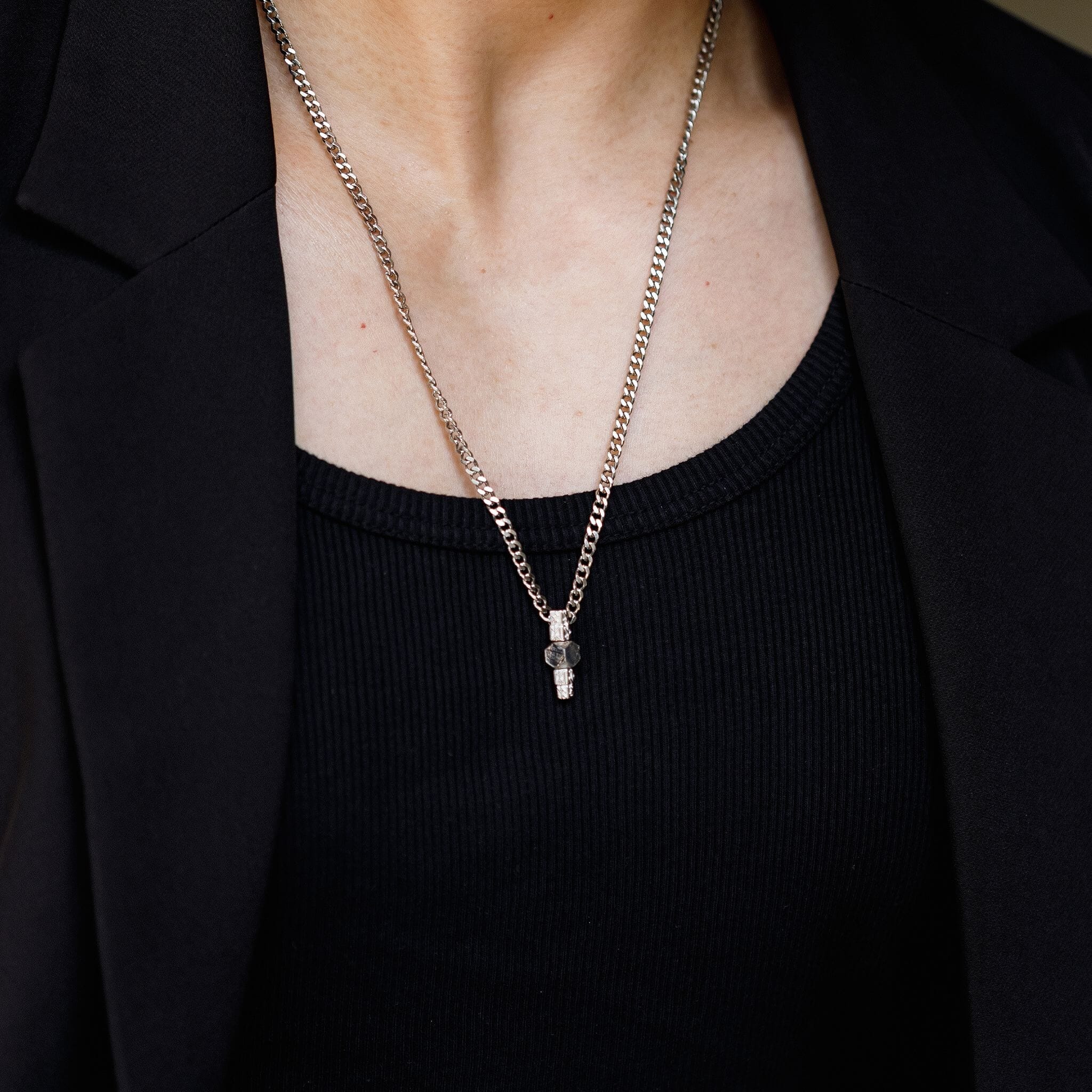 Gungnir Bind Rune Necklace Meteorite ネックレス AWNL