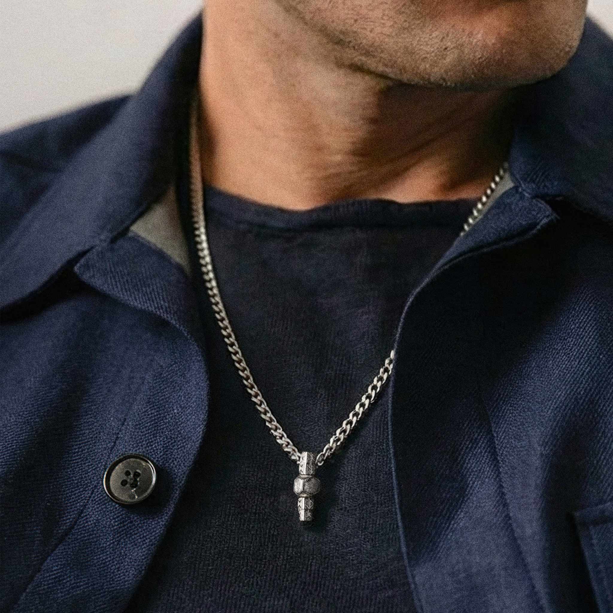 Gungnir Bind Rune Necklace Meteorite ネックレス AWNL