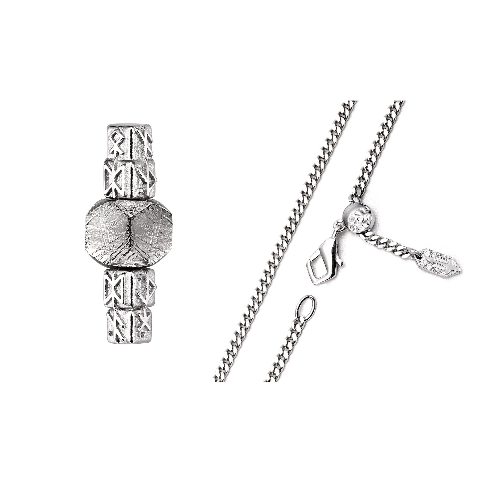 Gungnir Bind Rune Necklace Meteorite ネックレス AWNL