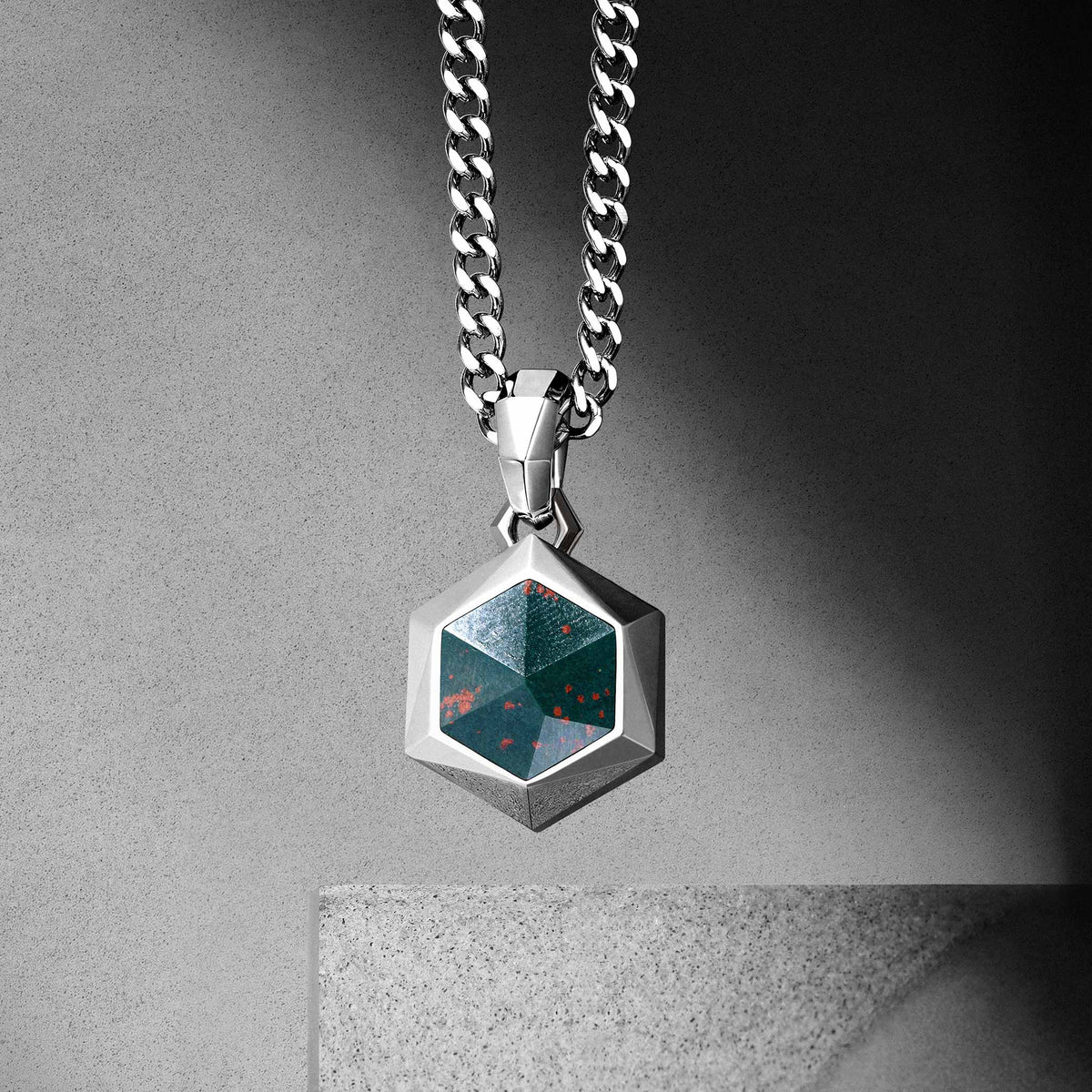 Shield Necklace Blood Stone ネックレス AWNL