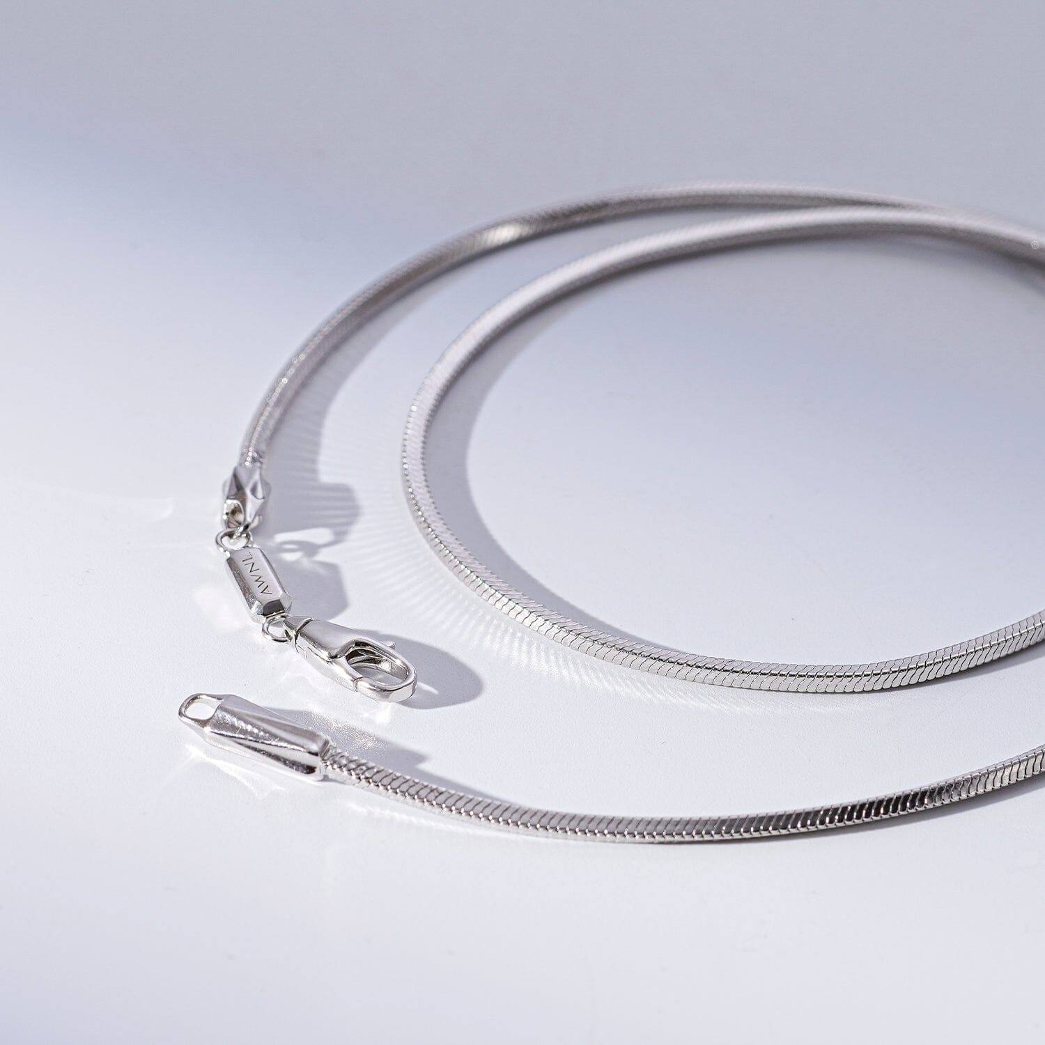 スネークチェーン ネックレス - 天然石&隕石ジュエリーショップ - AWNL Japan