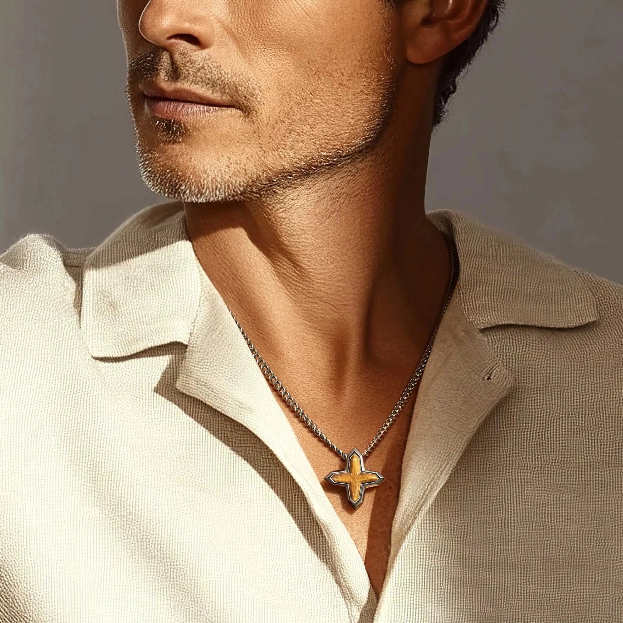 タイガーアイ シリウス ネックレス ネックレス AWNL