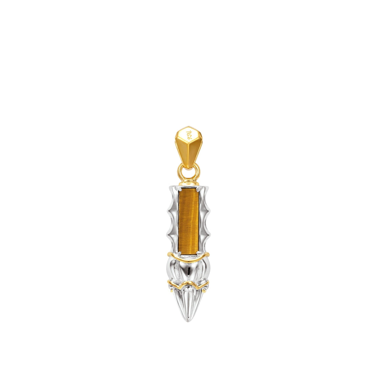 Vajra Hūṃ Necklace Golden Tiger Eye ネックレス AWNL