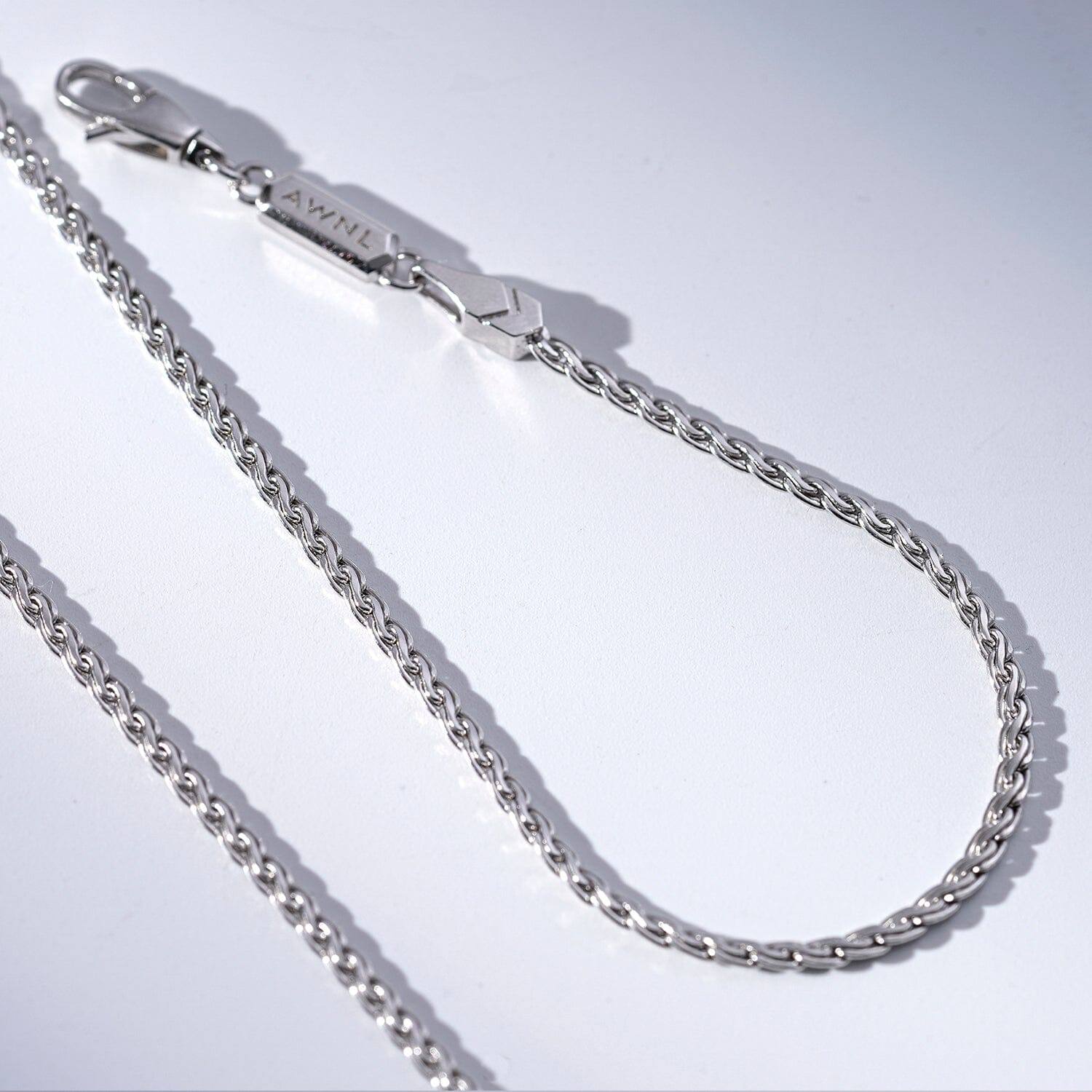 ウェーブ チェーン ネックレス - 天然石&隕石ジュエリーショップ - AWNL Japan