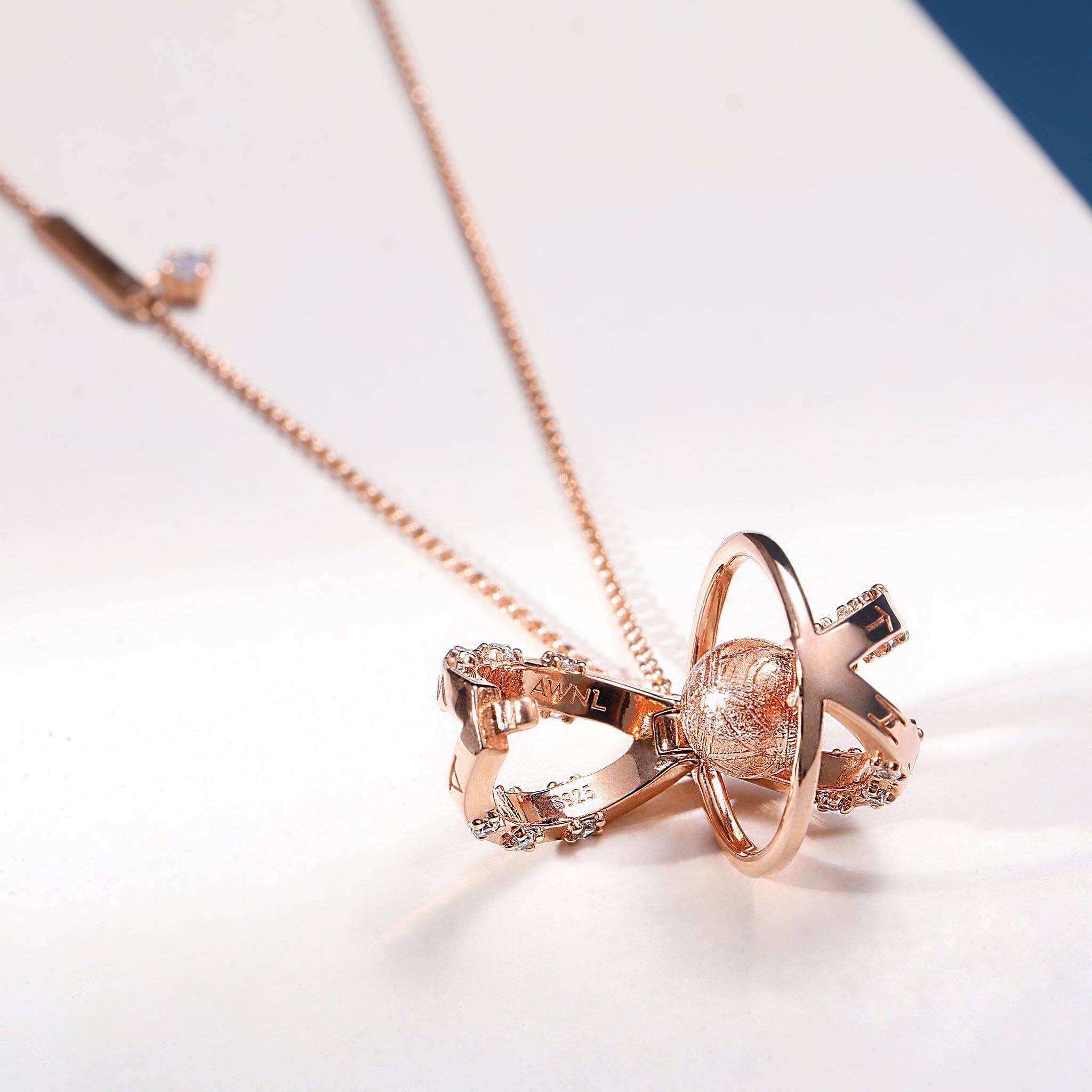 隕石 惑星 ルーン ネックレス - 天然石&隕石ジュエリーショップ - AWNL Japan