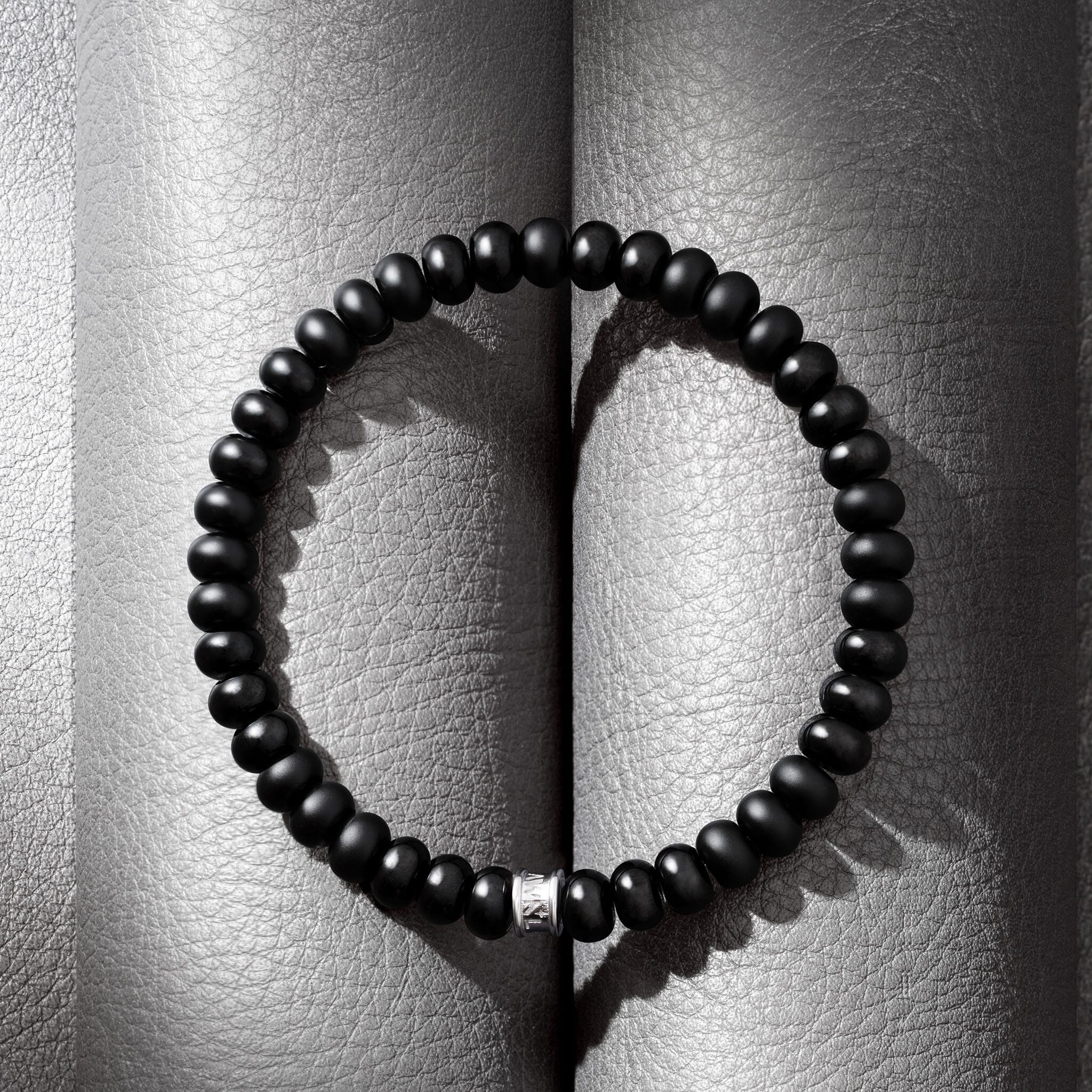 Rune Rondelle Bracelet Onyx ブレスレット AWNL 